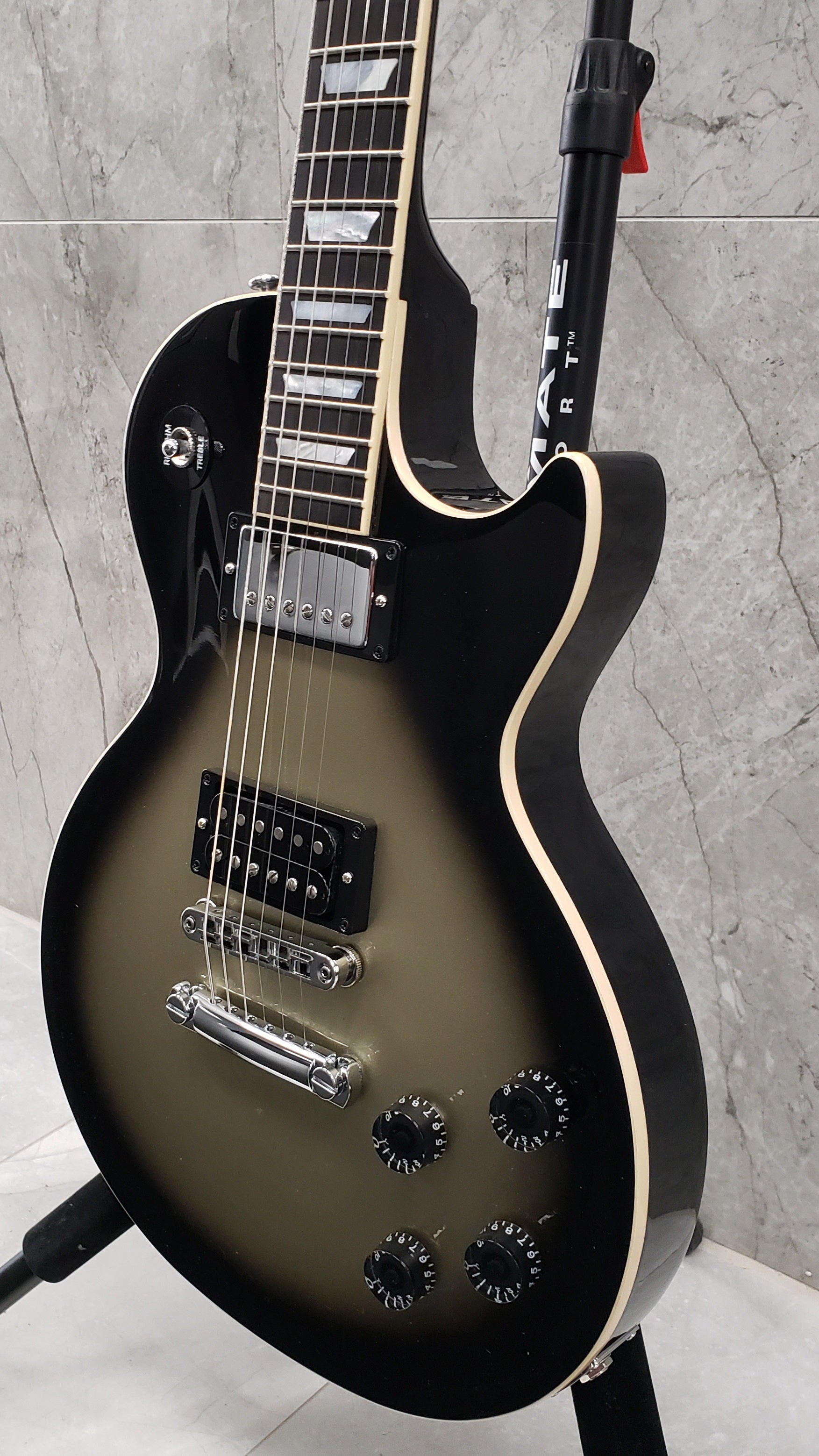 Gibson USA Adam Jones Les Paul Standard Antique Silverburst LPSAJS00ASCH