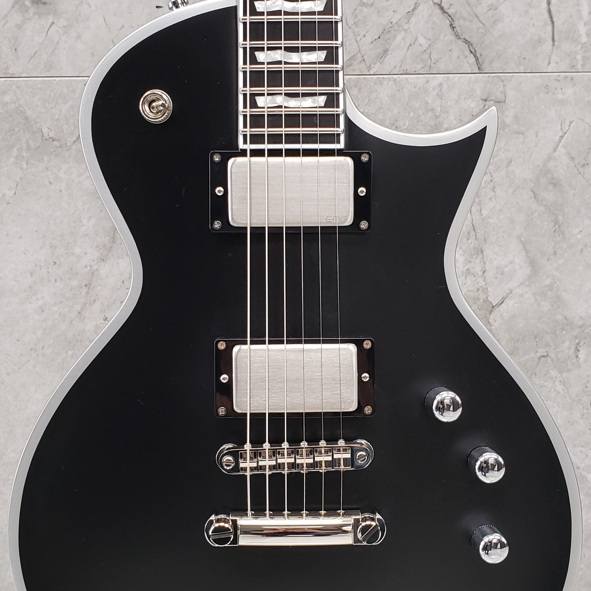 ESP EII E-II ECLIPSE BB IN BLACK SATIN MADE IN JAPAN EIIECBBBLKSS