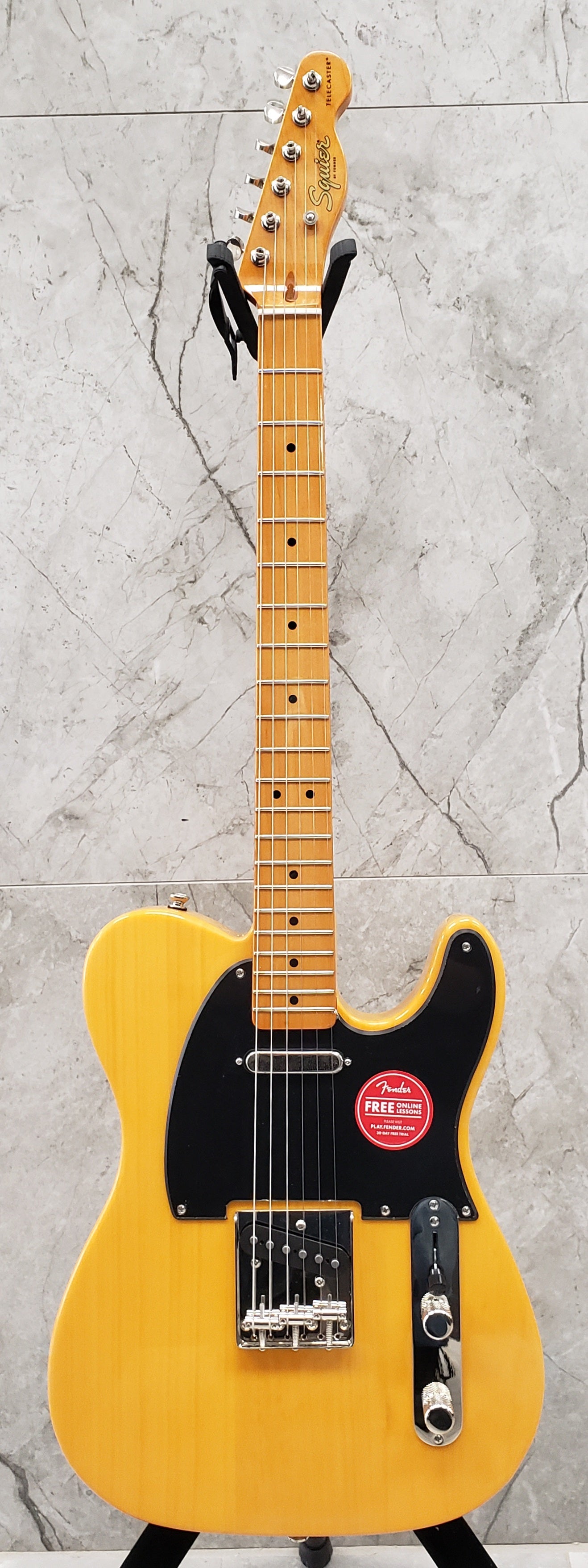 Squier Classic Vibe 50s Telecaster Maple Fingerboard Butterscotch Blonde 0374030550 SERIAL NUMBER ISSJ21000761 - 8.6 LBS