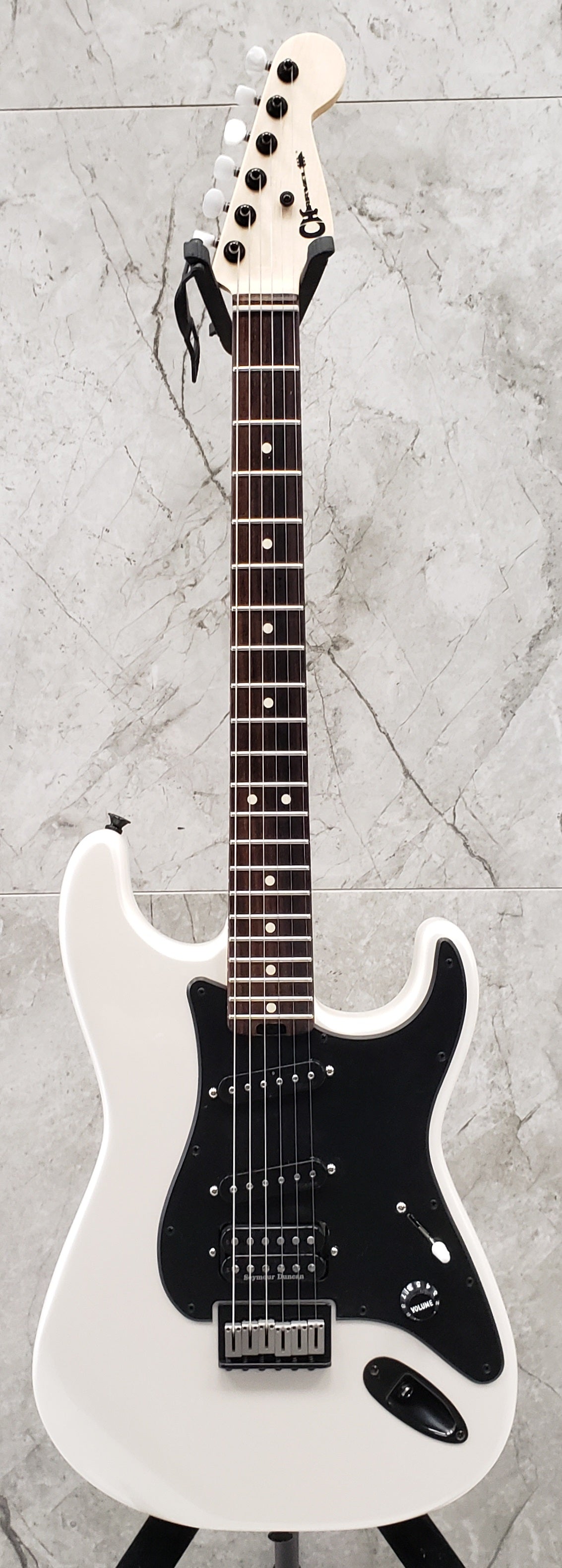 CHARVEL Jake E Lee Signature Pro-Mod So-Cal Style 1 HSS HT Rosewood Fingerboard Pearl White 2966253576