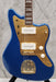 SQUIER 40th Anniversary Jazzmaster Gold Edition Gold Anodized Pickguard, Lake Placid Blue 0379420502