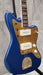 SQUIER 40th Anniversary Jazzmaster Gold Edition Gold Anodized Pickguard, Lake Placid Blue 0379420502