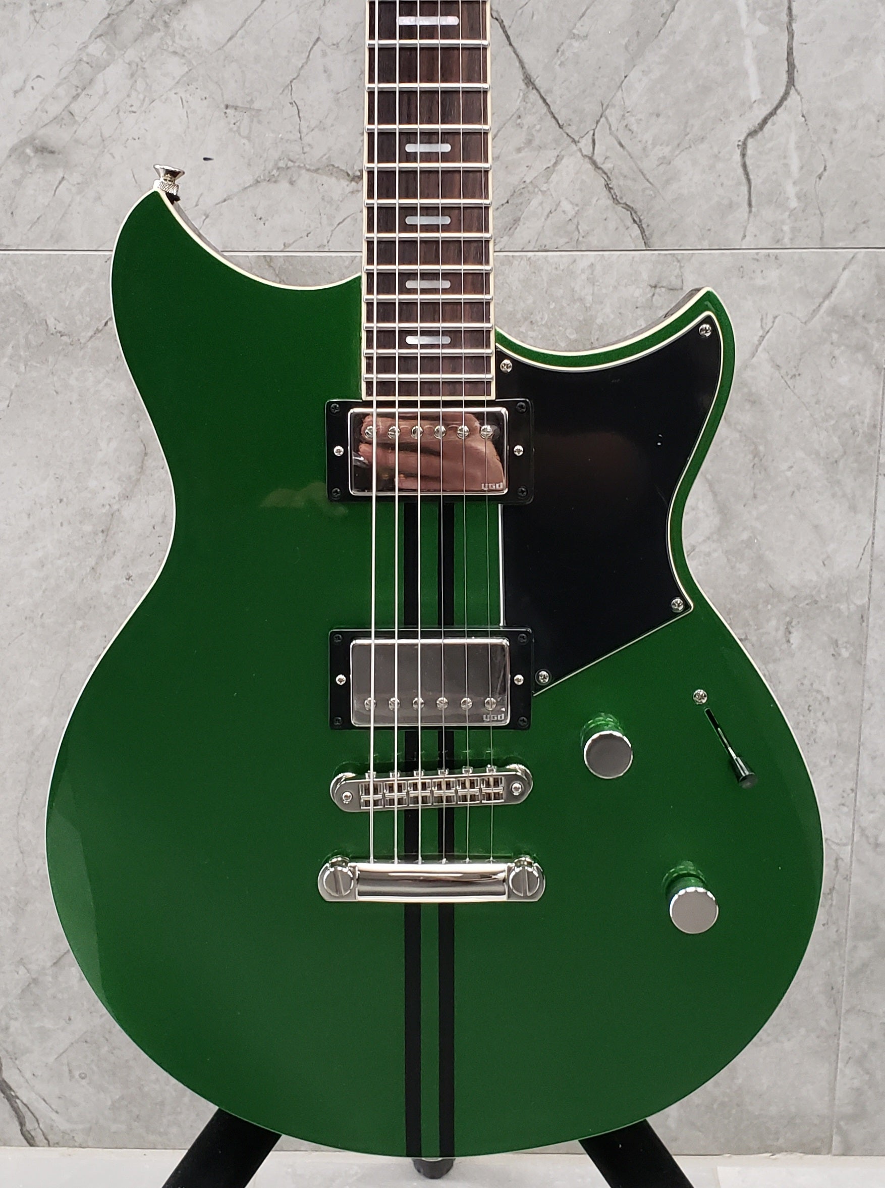 YAMAHA REVSTAR STANDARD ELECTRIC GUITAR RSS20 FLASH GREEN RSS20 FLG
