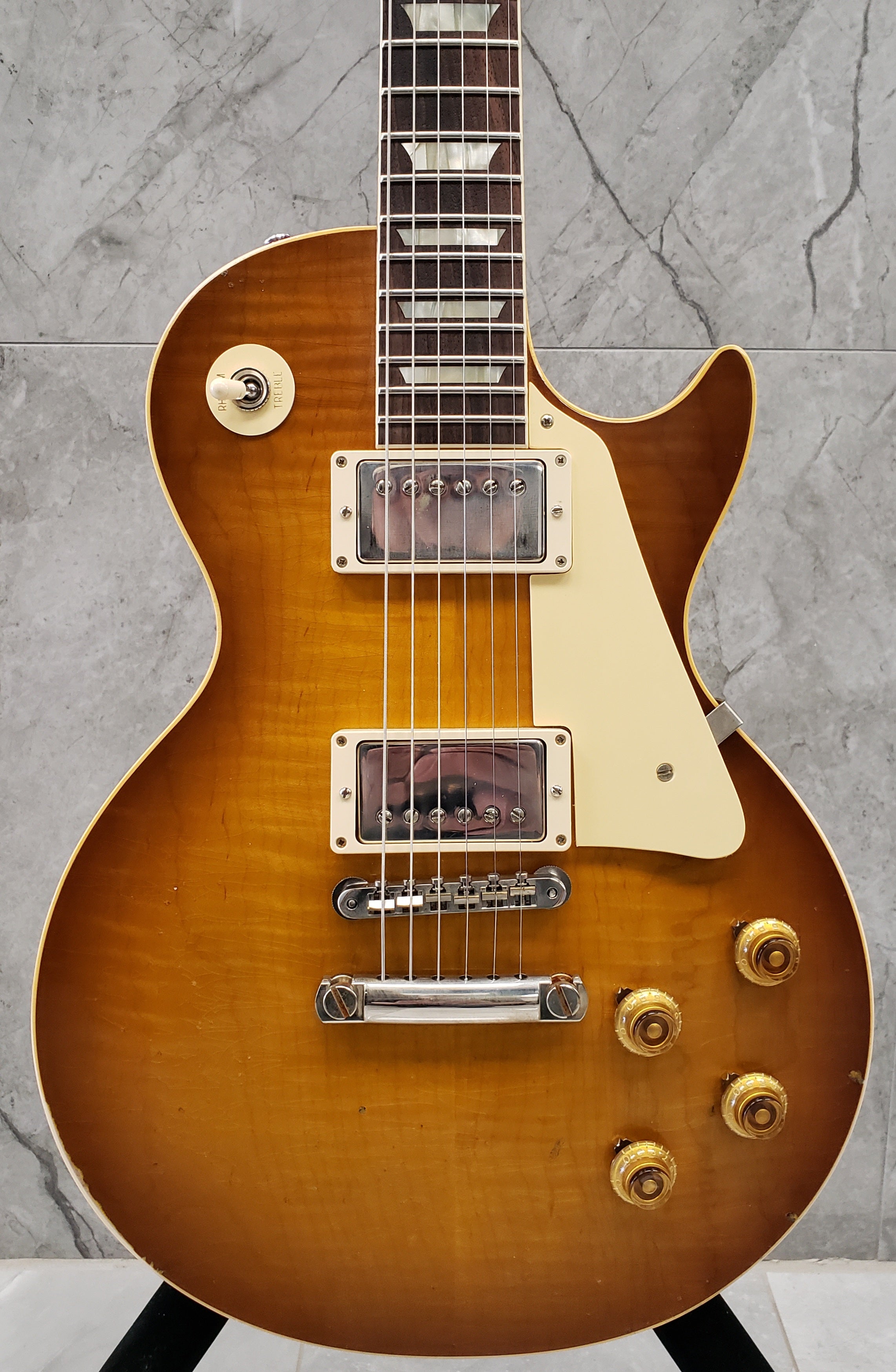 Gibson Custom Shop Murphy Lab 1959 Les Paul Standard Dirty Lemon Burst Light Aged - Dirty Lemon LPR59LADLNH