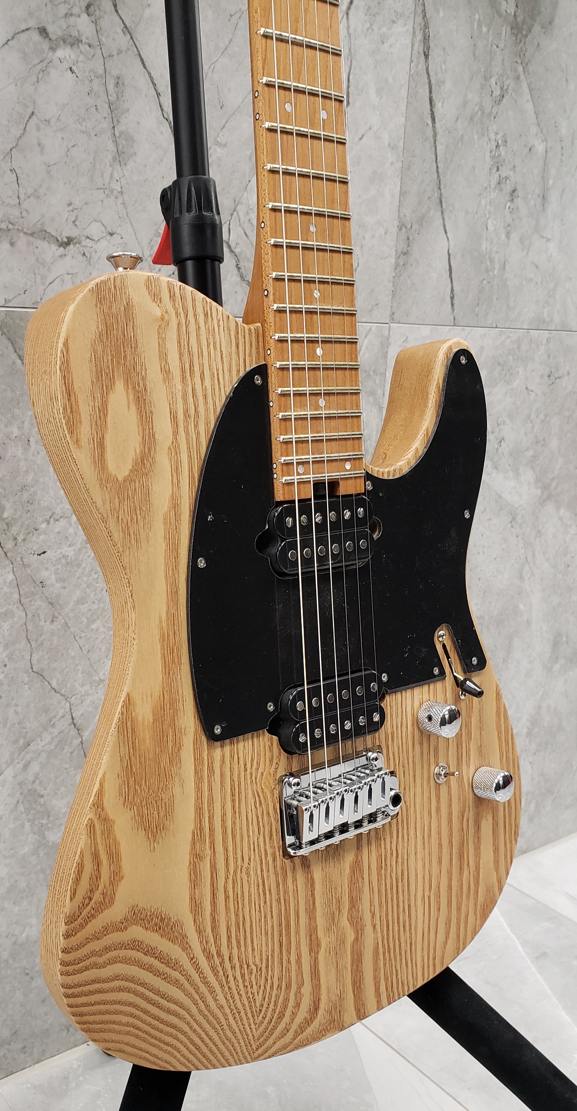 Charvel Pro-Mod So-Cal Style 2 24 HH 2PT CM Ash Caramelized Maple Fingerboard Natural Ash 2966511557