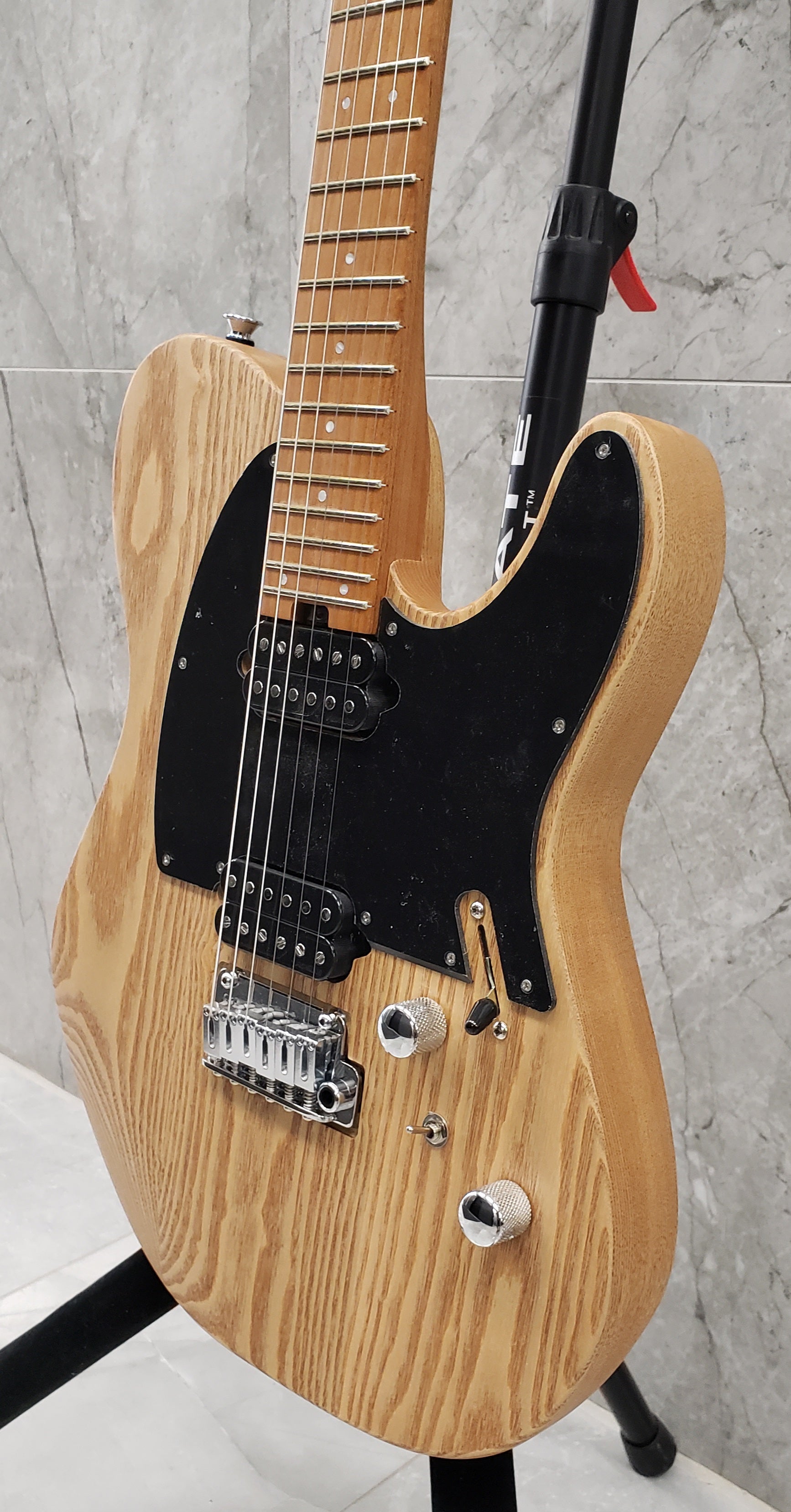 Charvel Pro-Mod So-Cal Style 2 24 HH 2PT CM Ash Caramelized Maple Fingerboard Natural Ash 2966511557
