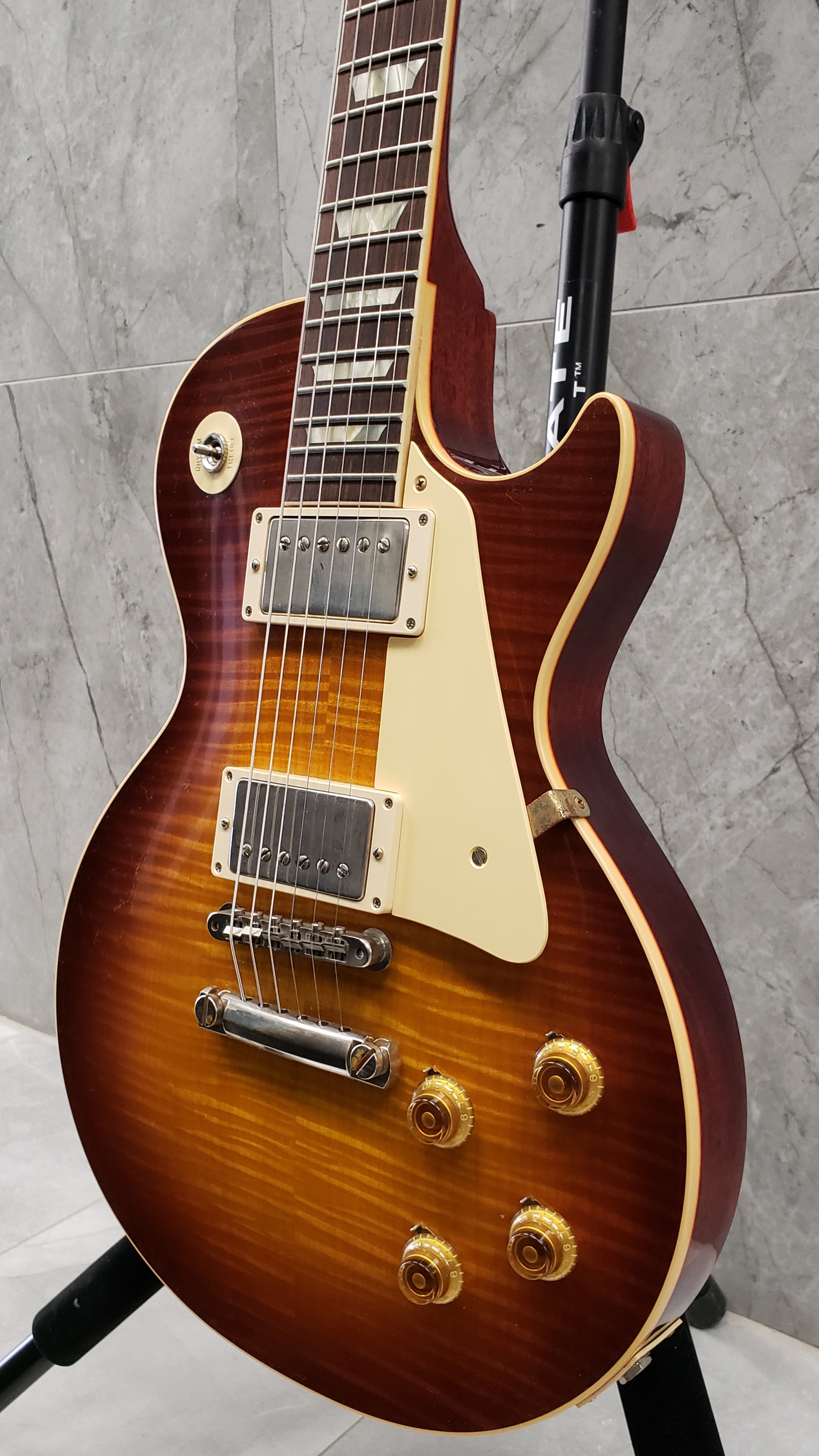 Gibson Custom Shop 1959 Les Paul Standard Reissue VOS Sunrise Tea - Nickel Hardware LPR59VOSRNH