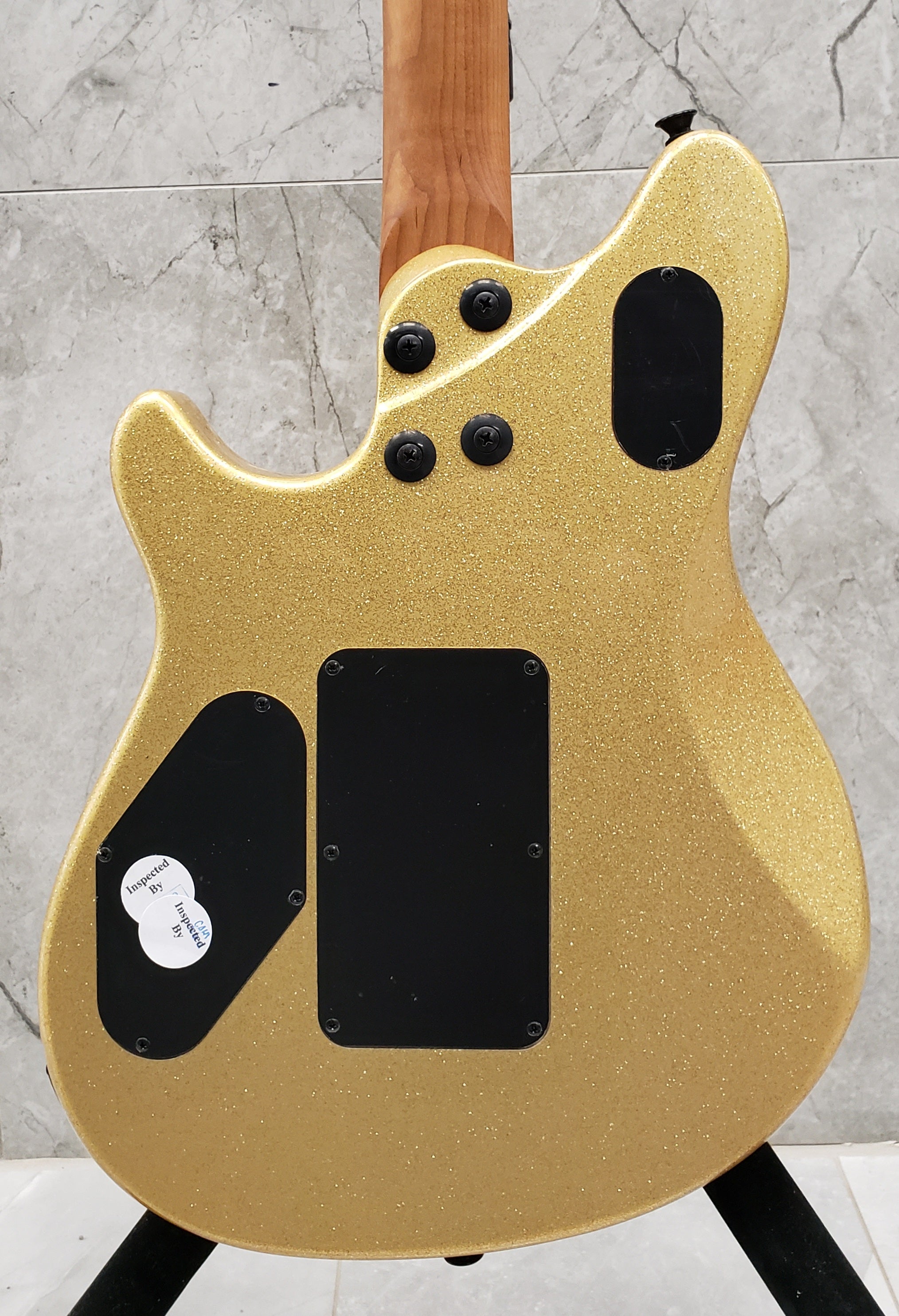 EVH Wolfgang WG Standard Baked Maple Fingerboard Gold Sparkle 5107003518 SERIAL NUMBER ICE2200286 - 7.6 LBS