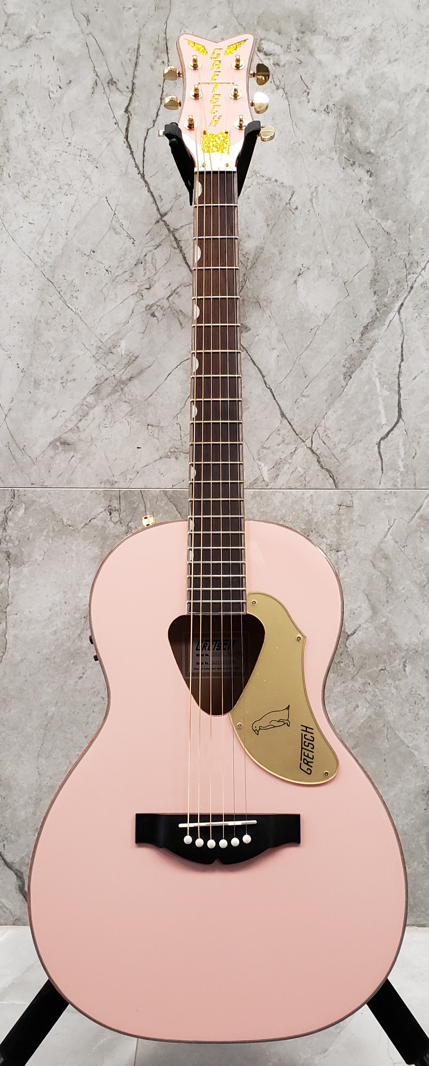 GRETSCH G5021E Rancher Penguin Parlor Acoustic Electric Shell Pink 2714014556