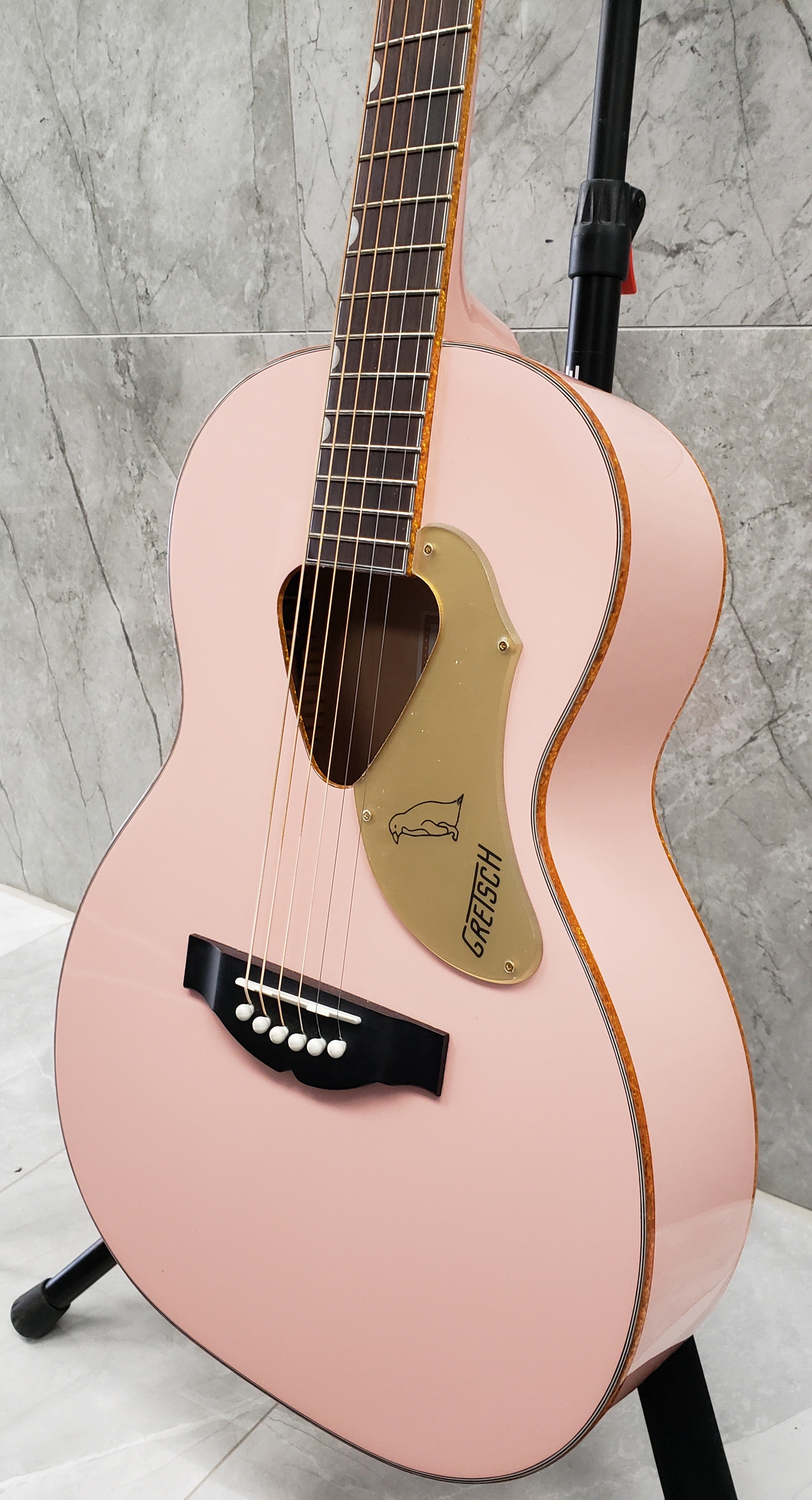 GRETSCH G5021E Rancher Penguin Parlor Acoustic Electric Shell Pink 2714014556