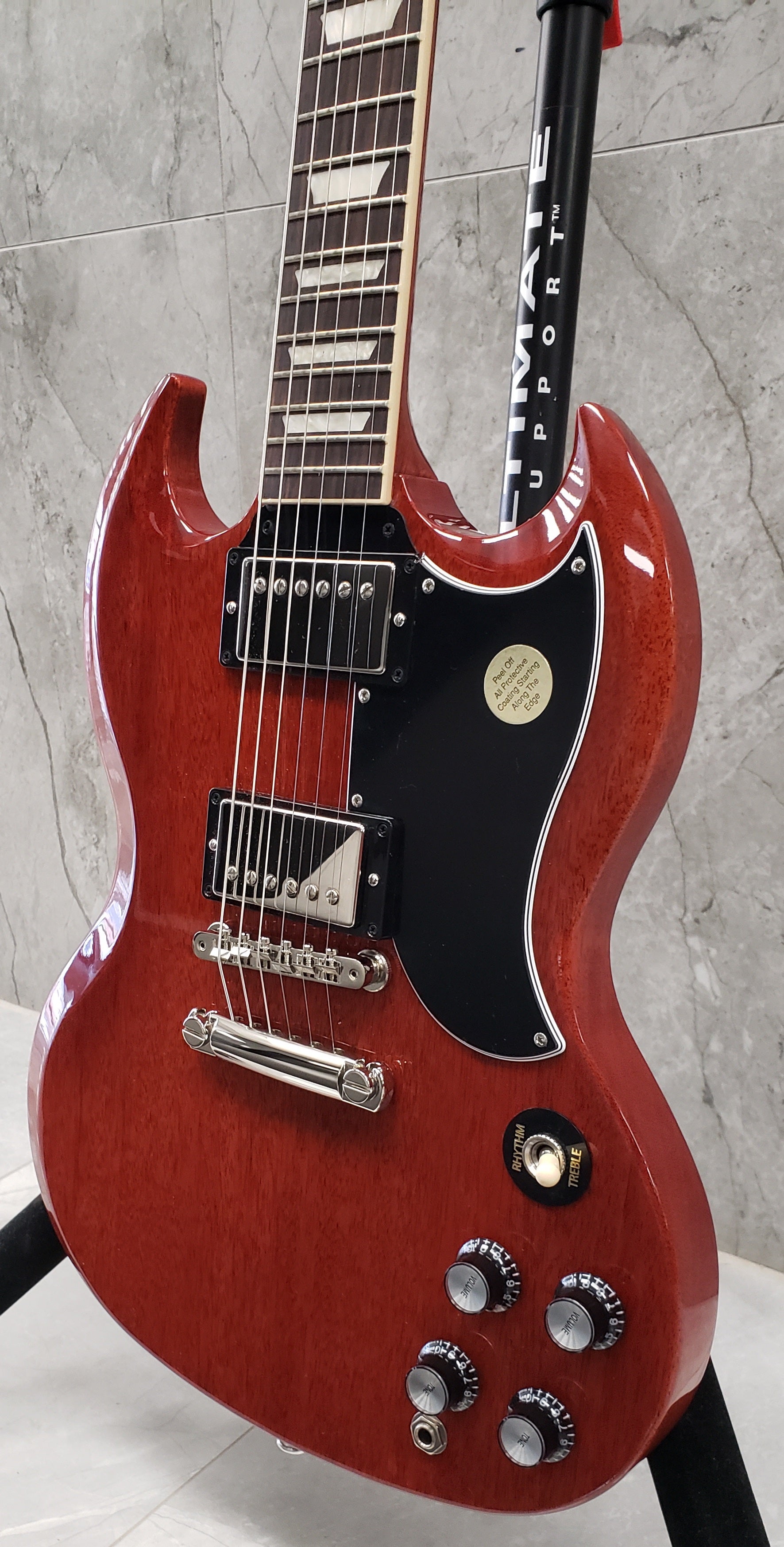 Gibson 1961 SG Standard 61 SG6100VCNH Vintage Cherry — L.A. Gibson 1961 SG Standard 61 SG6100VCNH Vintage Cherry — L.A.
