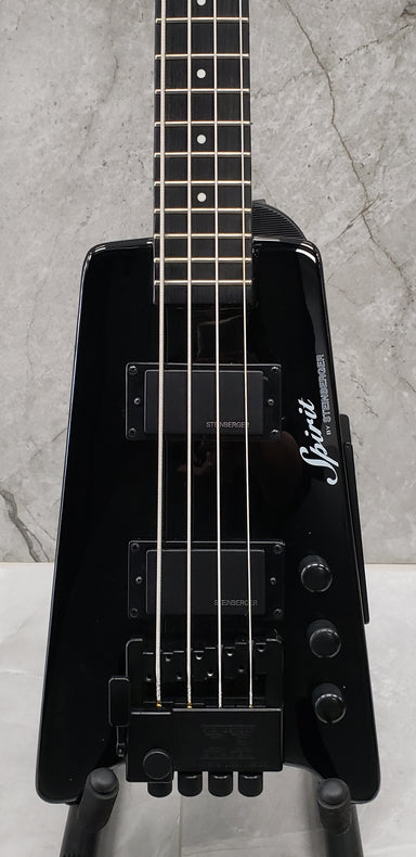 Steinberger XT-2DB Standard 4 String Bass Guitar w/Gigbag AND DROP TUNER - Black XT2DBBKBT