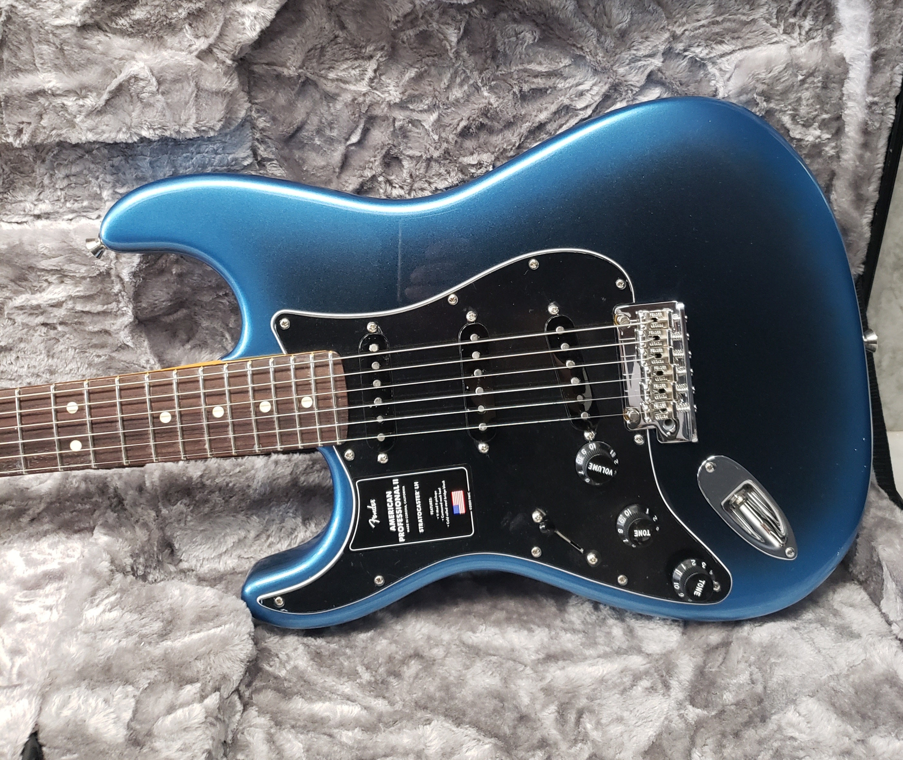 Fender American Professional II Stratocaster Left Hand Rosewood Fingerboard Dark Night F-0113930761