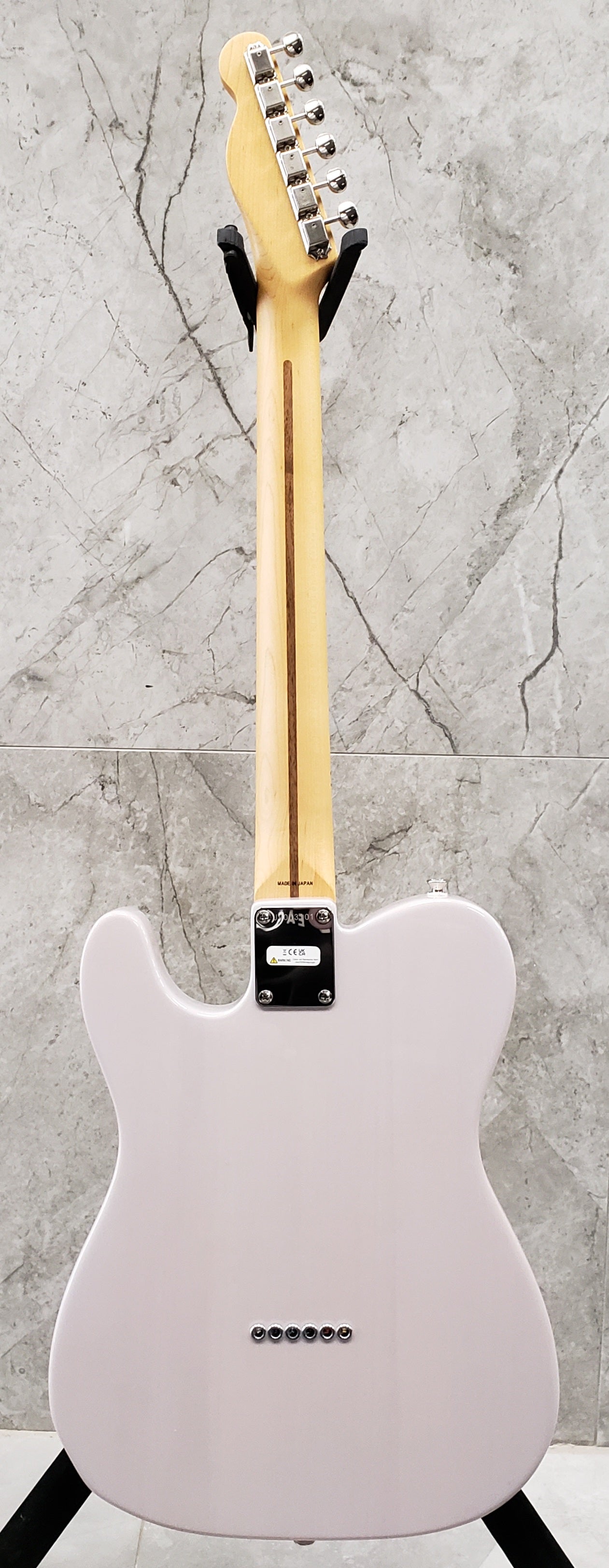 FENDER MADE IN JAPAN JV Modified 50s Telecaster Maple Fingerboard, White Blonde 0251962301 SERIAL NUMBER JV003101 - 7.6 LBS