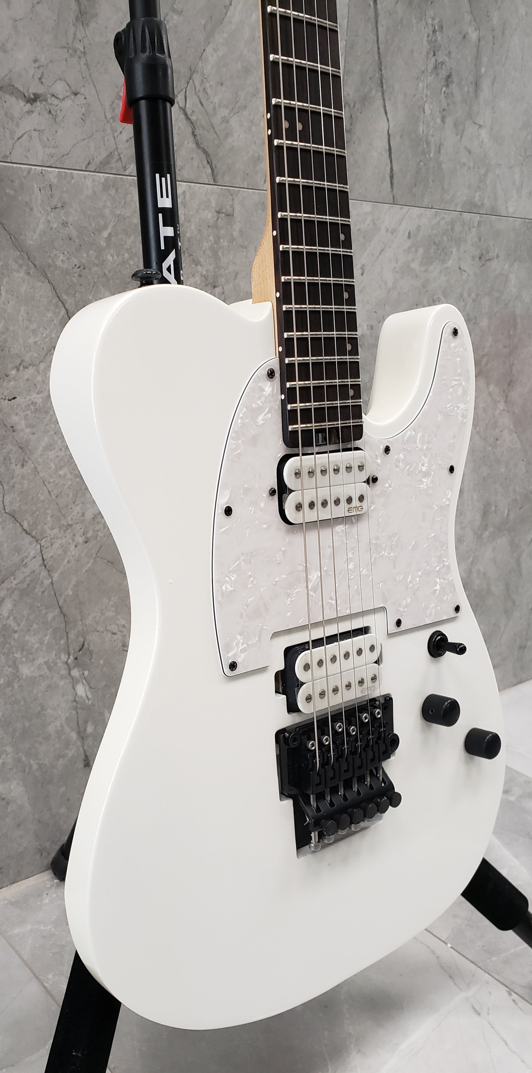 Schecter Sun Valley Super Shredder PT FR Electric Guitar Metallic White 1274-SHC