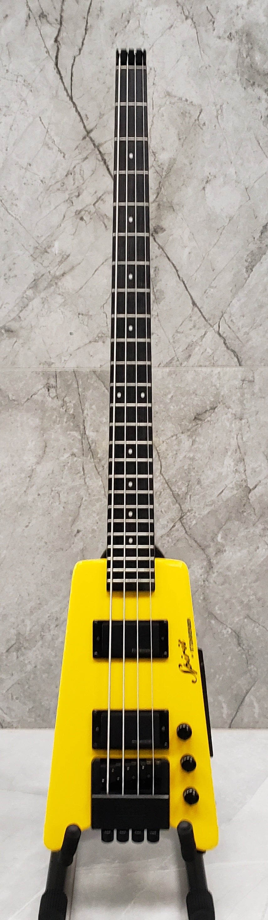 Steinberger Spirit XT 2 Standard Bass Guitar w Gigbag YELLOW XTSTD4HYBH
