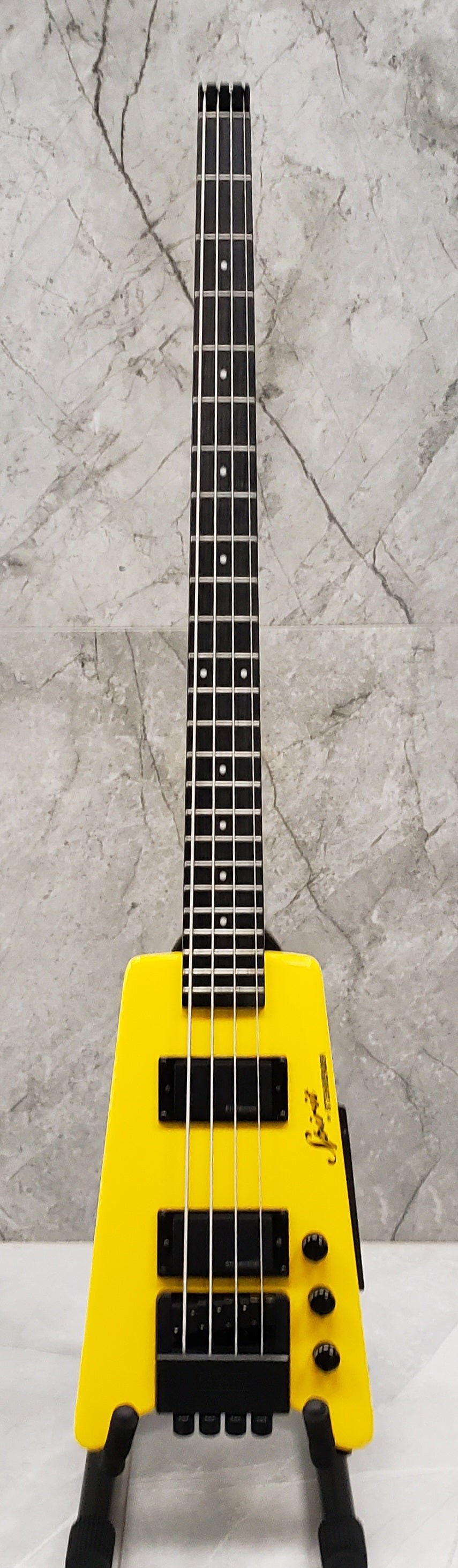 Steinberger Spirit XT-2 Standard Bass Guitar w/Gigbag - YELLOW XTSTD4HYBH