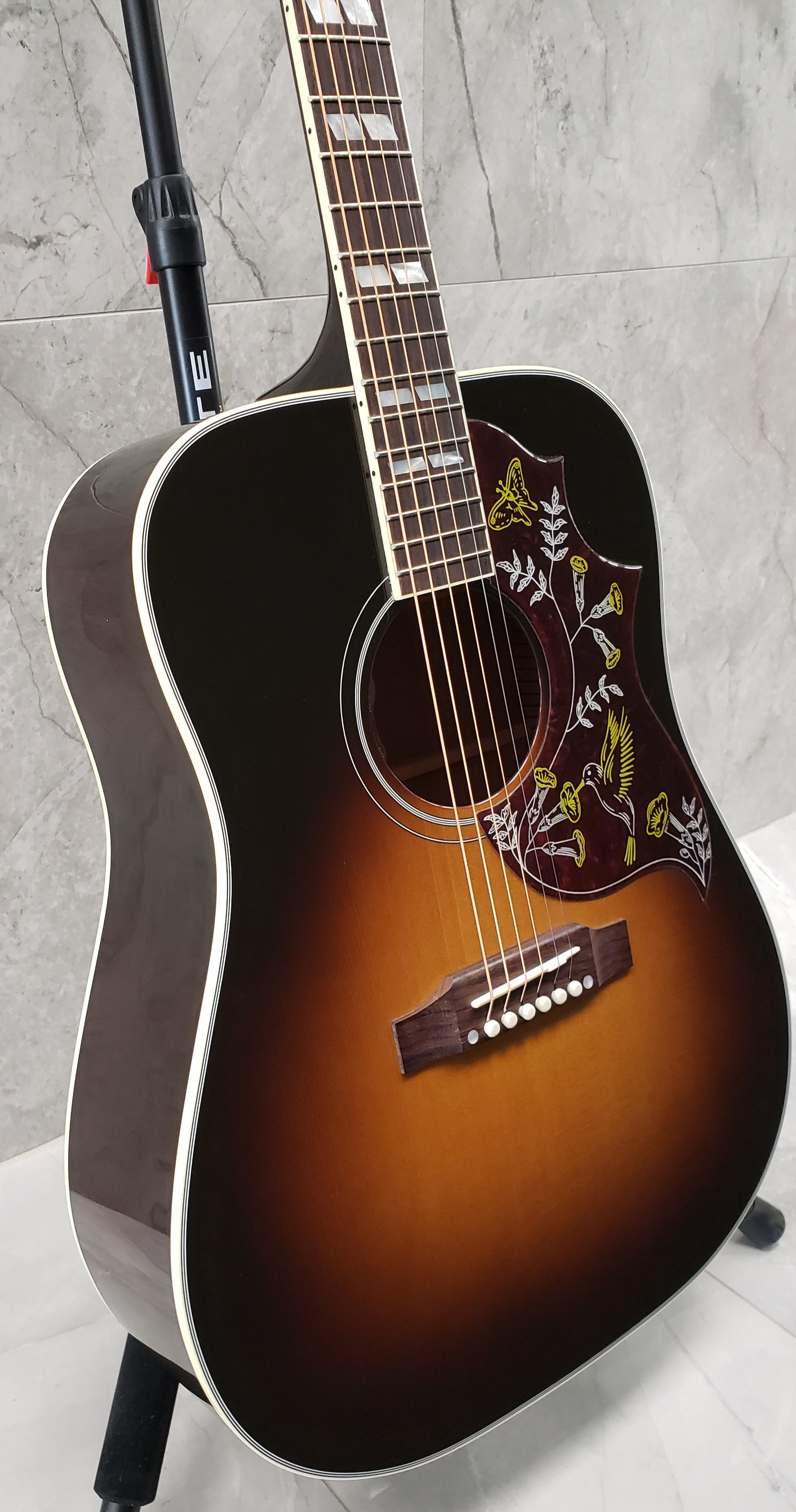 Gibson Hummingbird Standard Vintage Sunburst ACHBSVSNH SERIAL NUMBER 21102016