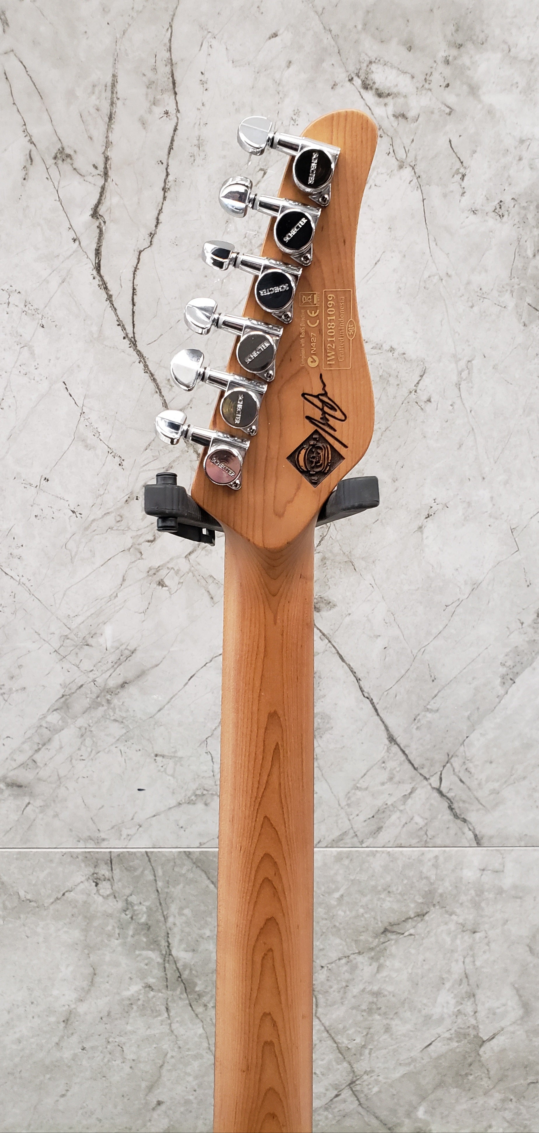 Schecter Nick Johnston Signature Guitar Ebony Fingerboard Left Handed Lefty Atomic Green 307-SHC