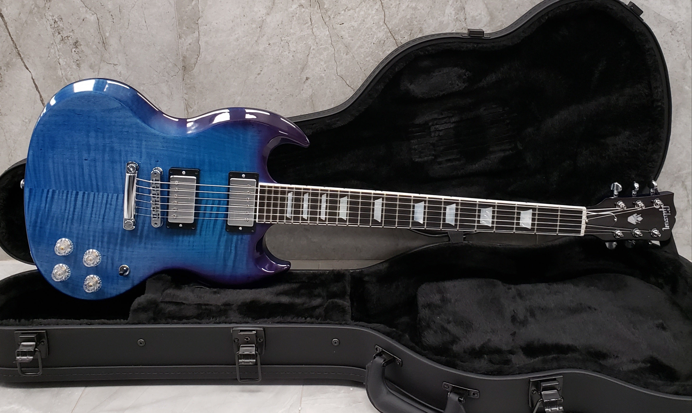 Gibson SG Modern Blueberry Fade SGM01BFCH