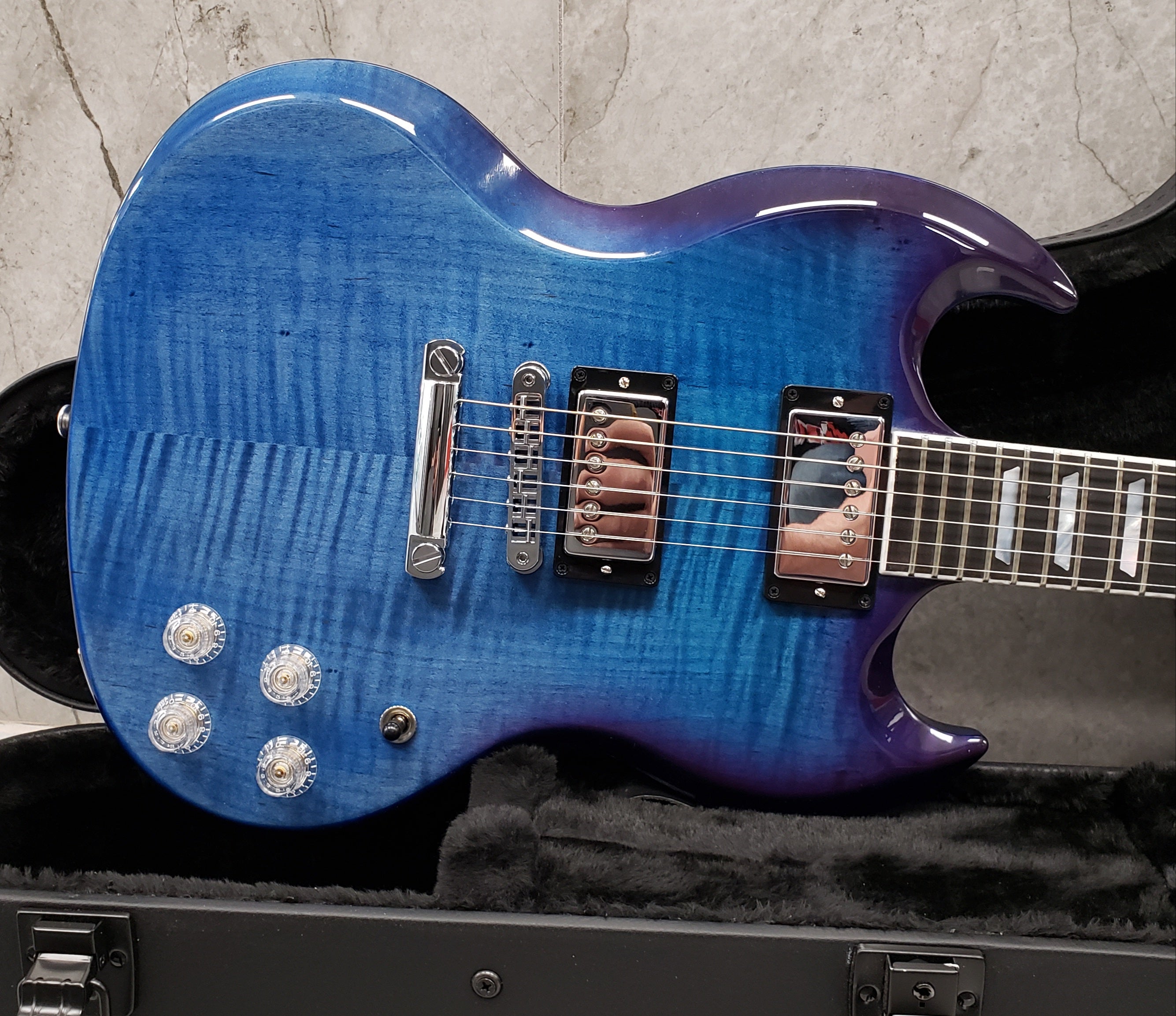 Gibson SG Modern Blueberry Fade SGM01BFCH