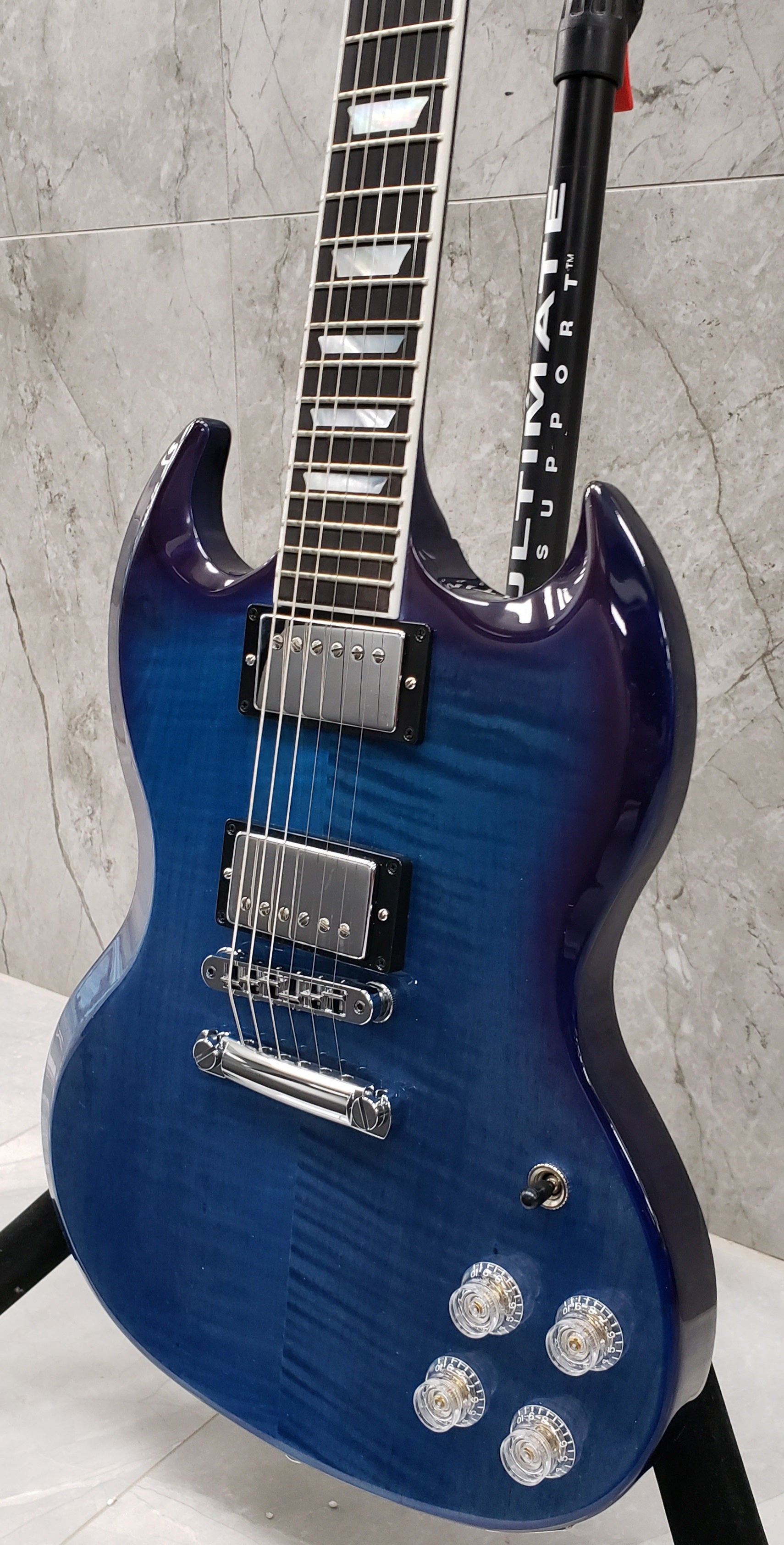 Gibson SG Modern Blueberry Fade SGM01BFCH