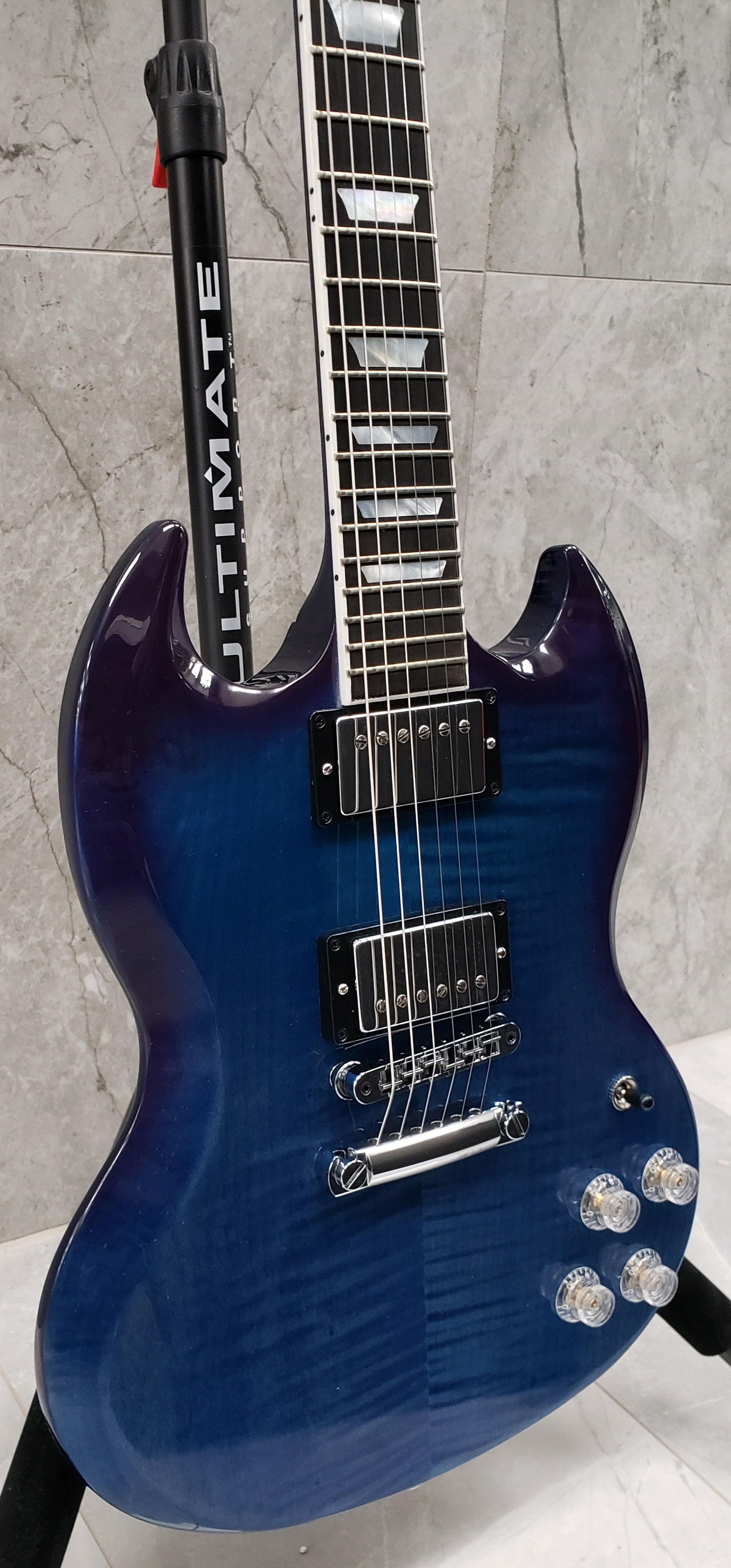 Gibson SG Modern Blueberry Fade SGM01BFCH