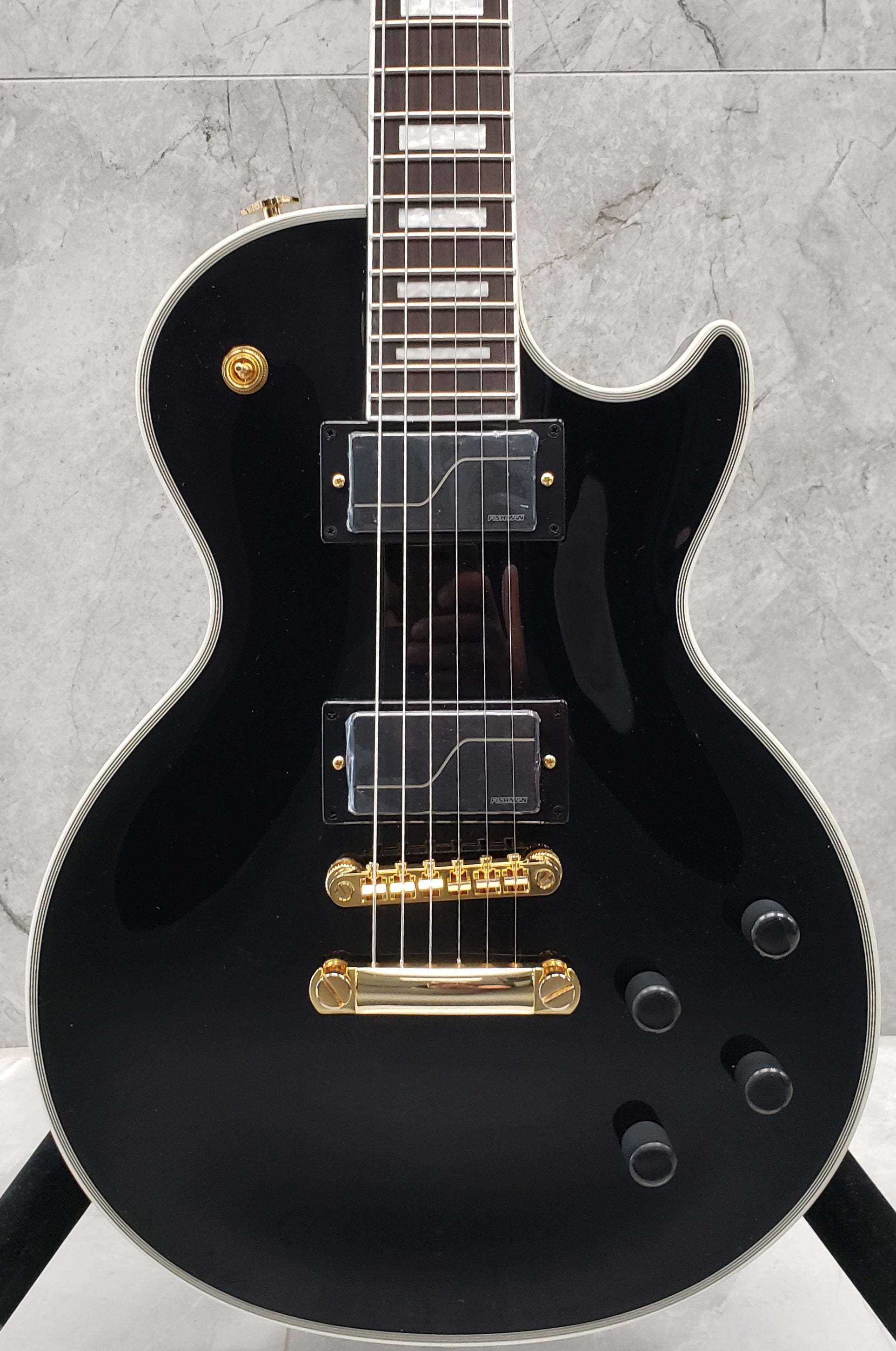 Epiphone Matt Heafy Origins Les Paul Custom - Ebony EILPCMKHEBGH