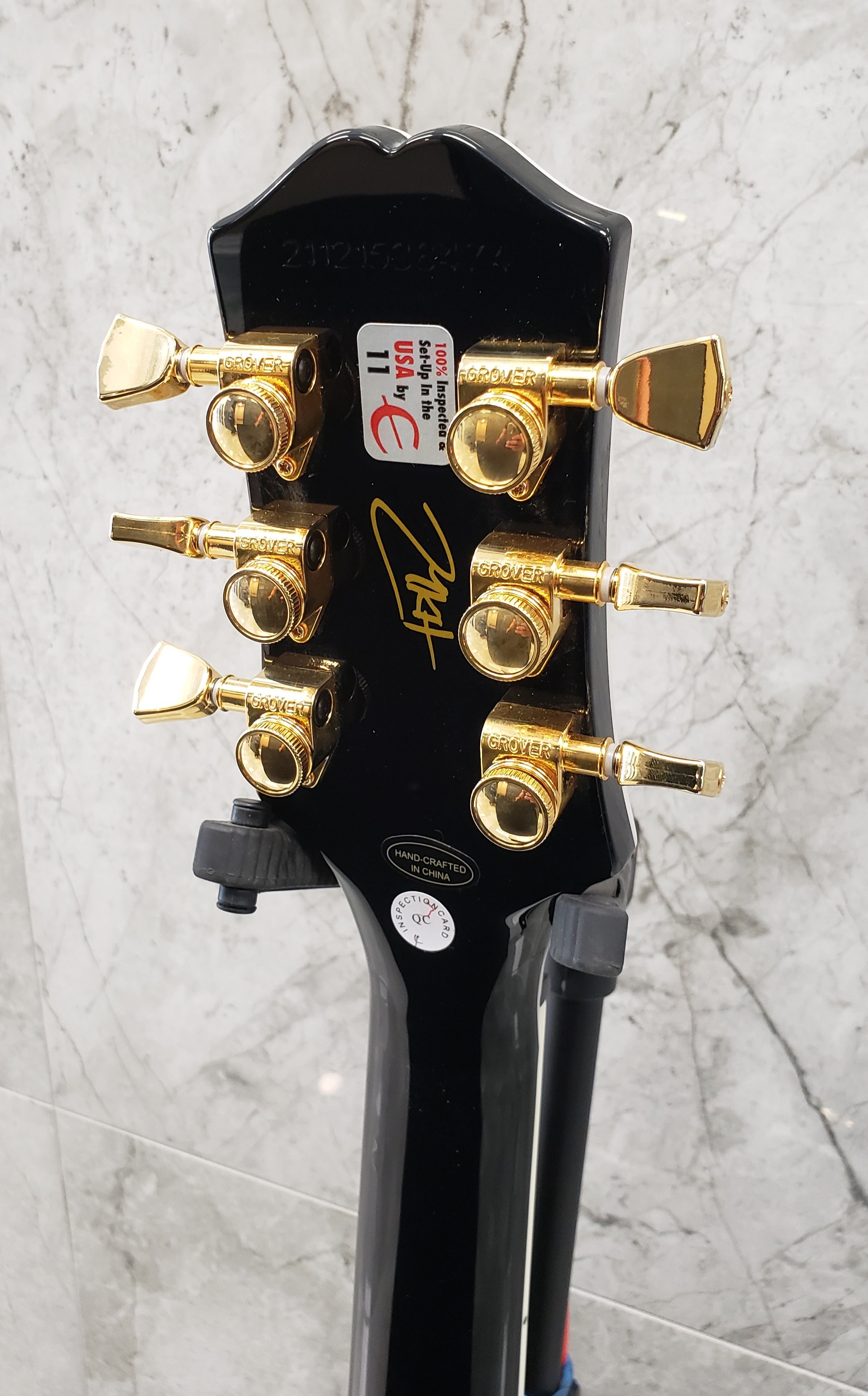 Epiphone Matt Heafy Origins Les Paul Custom - Ebony EILPCMKHEBGH