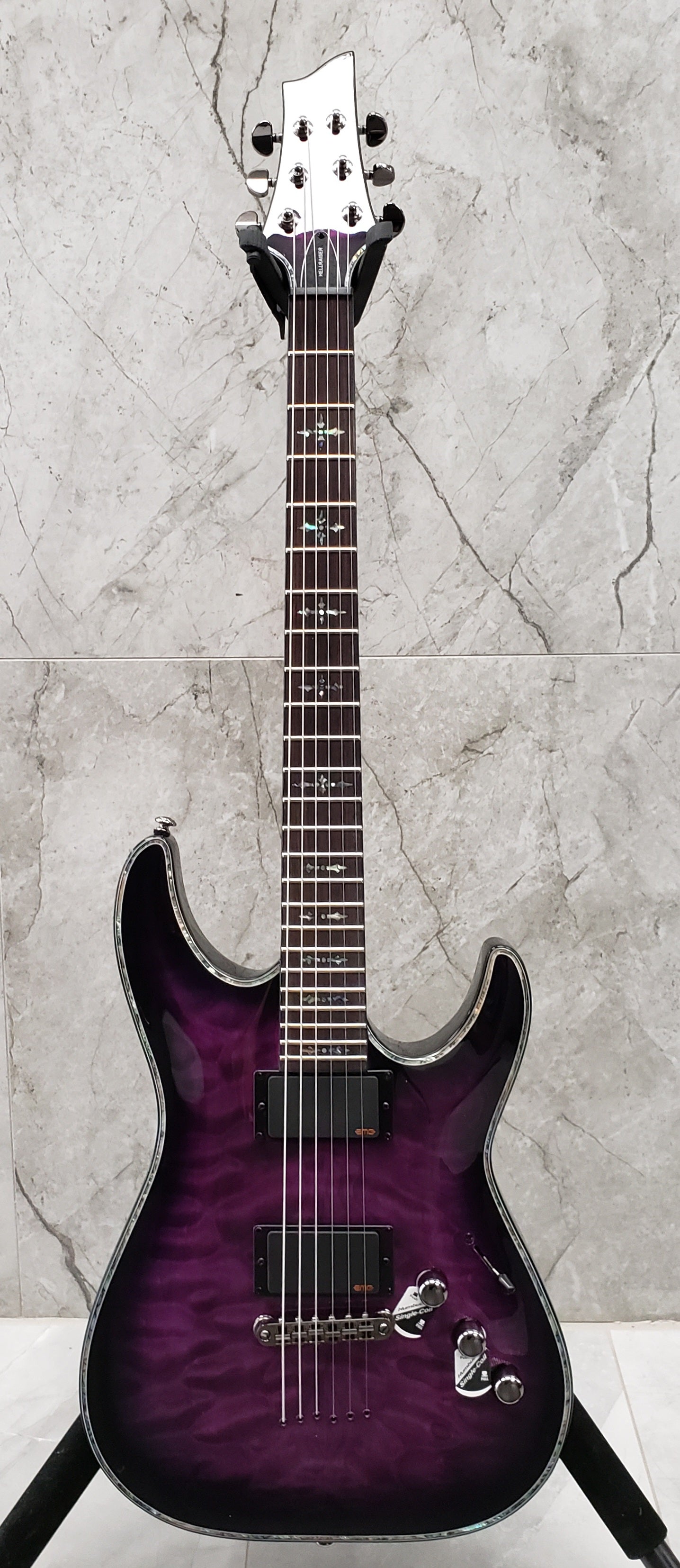 SCHECTER Hellraiser C-1 IN Trans Purple Burst 3118-SHC