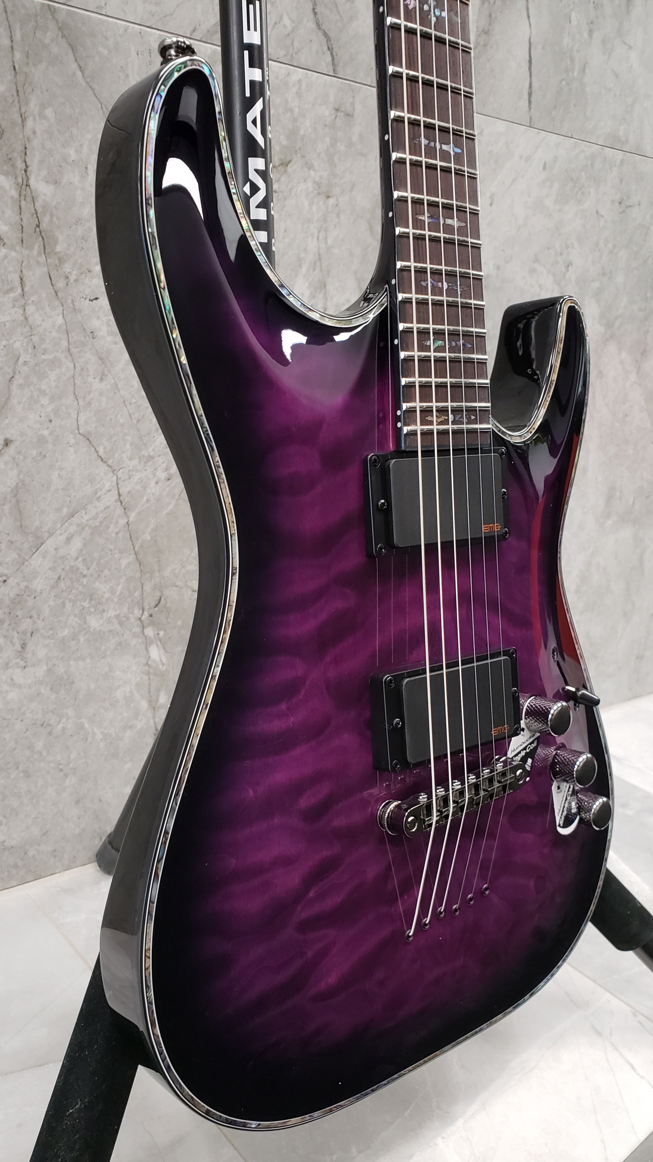 SCHECTER Hellraiser C-1 IN Trans Purple Burst 3118-SHC