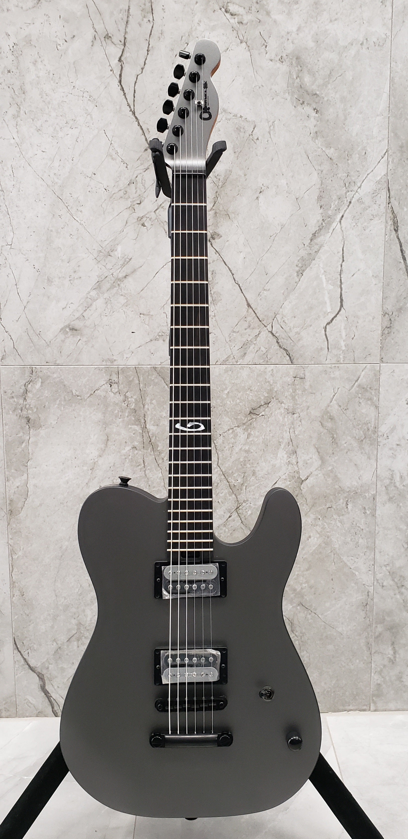 Charvel USA CUSTOM Shop Joe Duplantier Signature Model Ebony Fingerboard Satin Gray 2869100822 SERIAL NUMBER UC0135 - 8.8 LBS