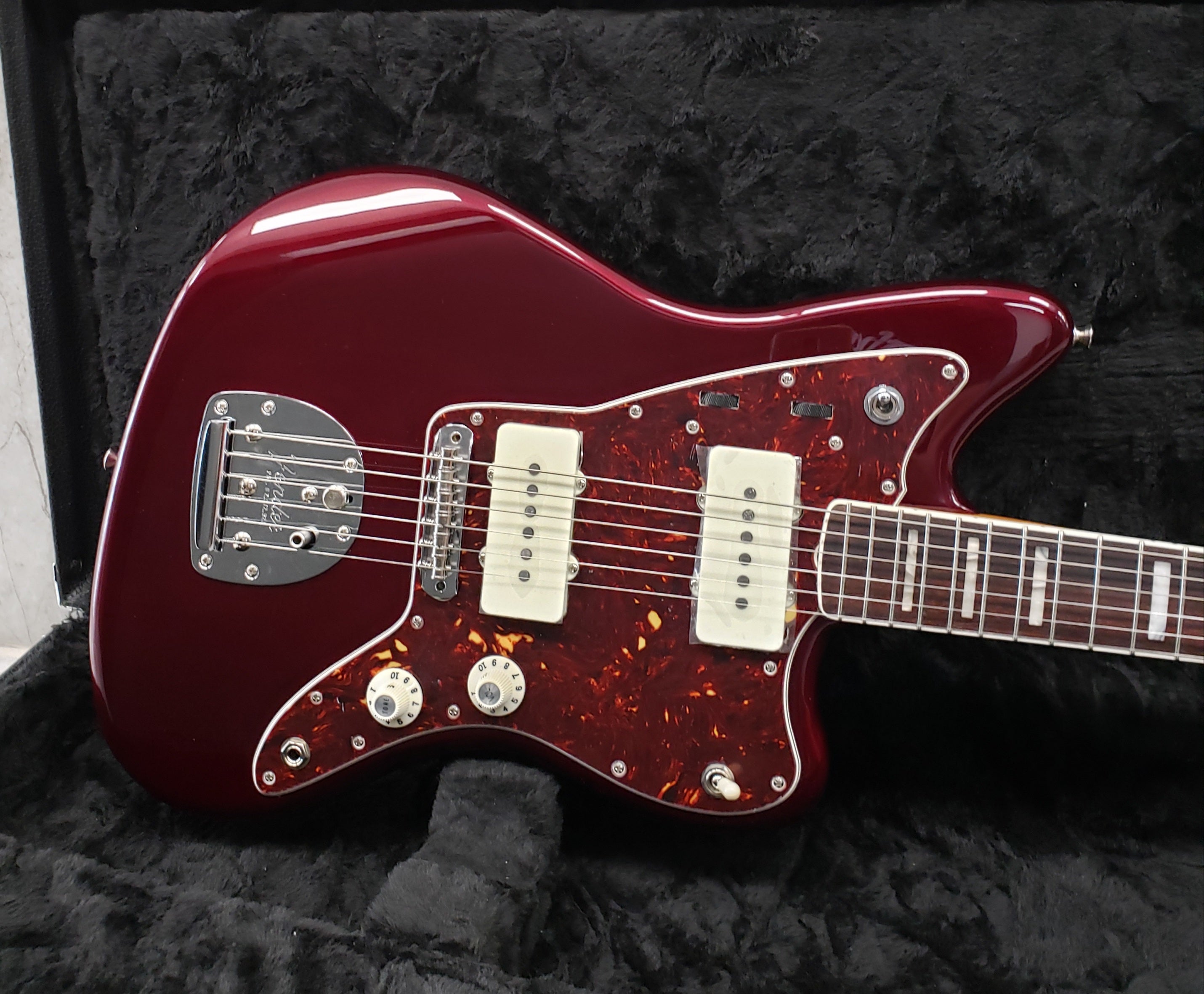 Fender Troy Van Leeuwen Jazzmaster, Bound Rosewood Fingerboard, Oxblood 0140070793 SERIAL NUMBER MX22162567 - 8.0 LBS