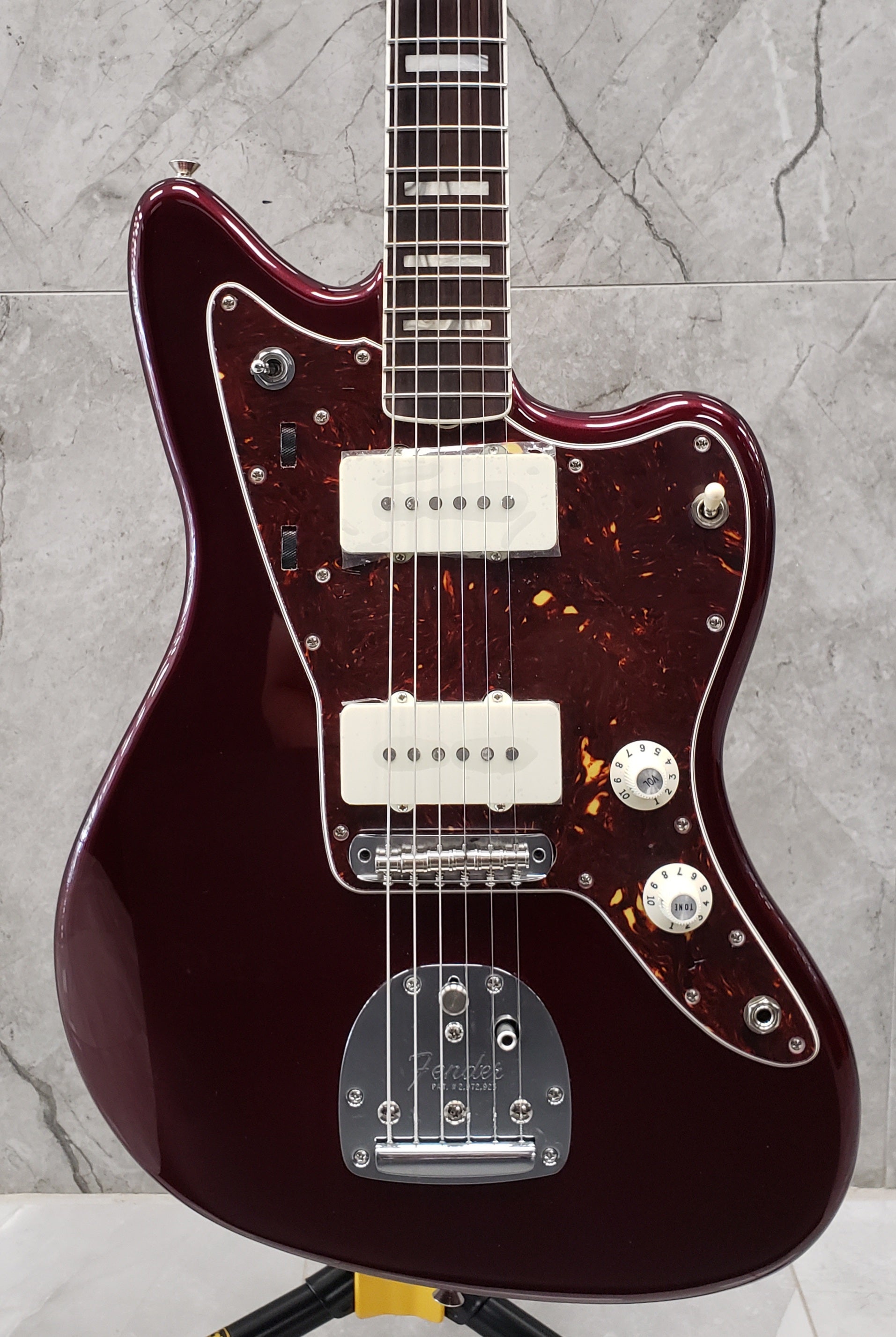 Fender Troy Van Leeuwen Jazzmaster, Bound Rosewood Fingerboard, Oxblood 0140070793 SERIAL NUMBER MX22162567 - 8.0 LBS