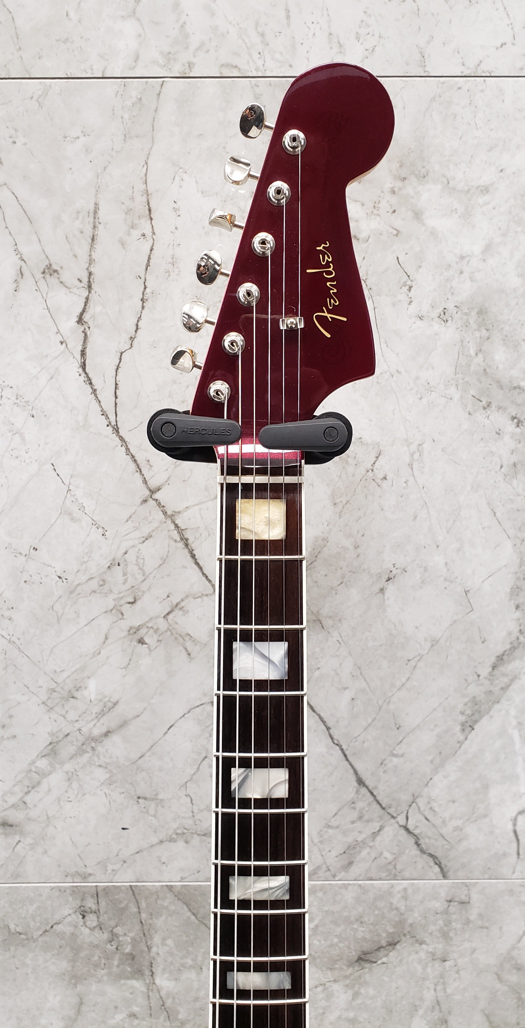 Fender Troy Van Leeuwen Jazzmaster, Bound Rosewood Fingerboard, Oxblood 0140070793