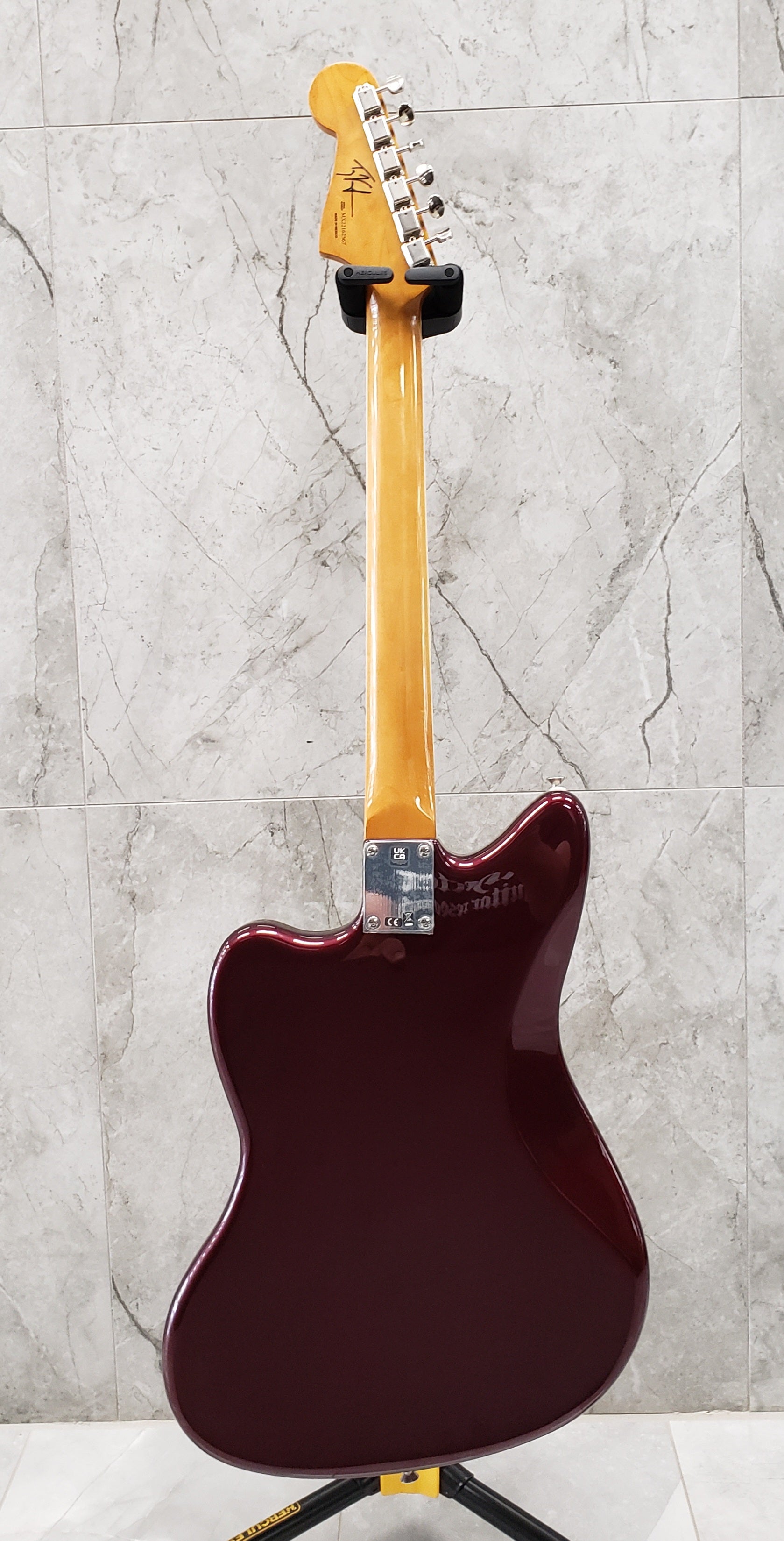 Fender Troy Van Leeuwen Jazzmaster, Bound Rosewood Fingerboard, Oxblood 0140070793