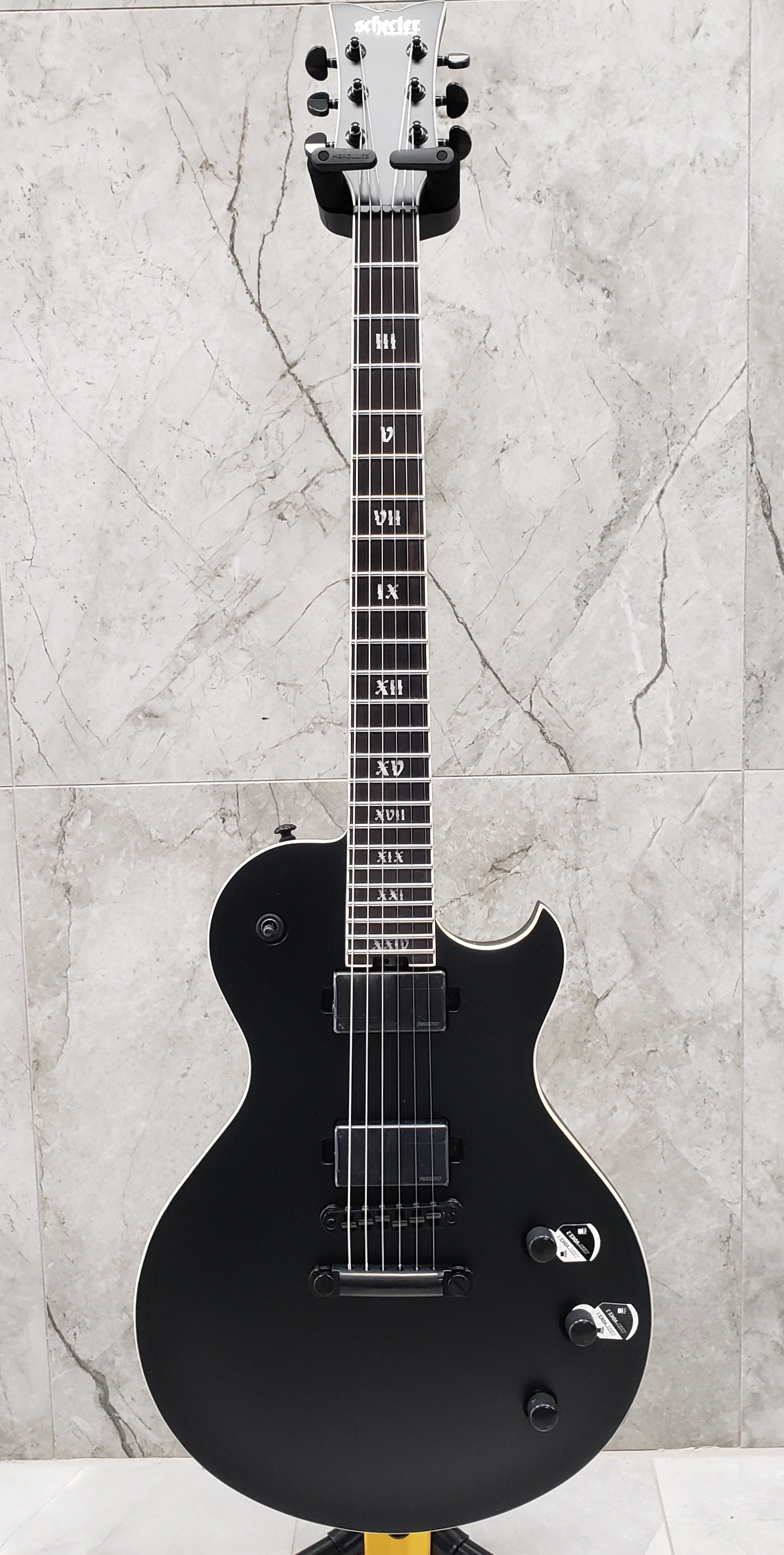 Schecter Solo-II SLS Elite Evil Twin Satin Black 1338-SHC