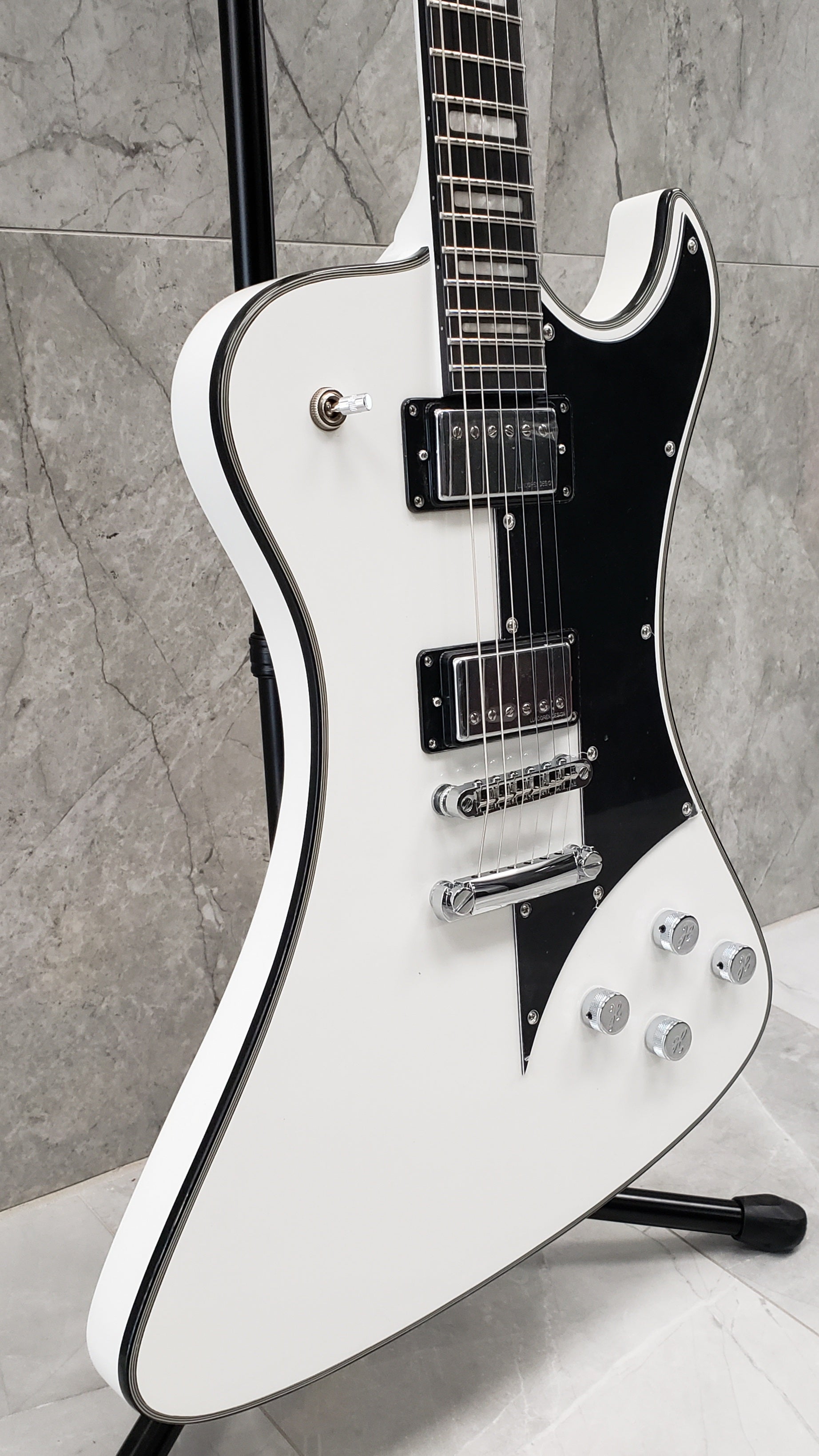 Hagstrom Fantomen all MAHOGANY Electric Guitar White w set neck FANT WHT