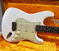 Fender Custom Shop Limited Edition 62/63 Stratocaster Journeyman Relic Rosewood Fingerboard - Aged Olympic White 9231012527 SERIAL NUMBER CZ562114 - 7.8 LBS