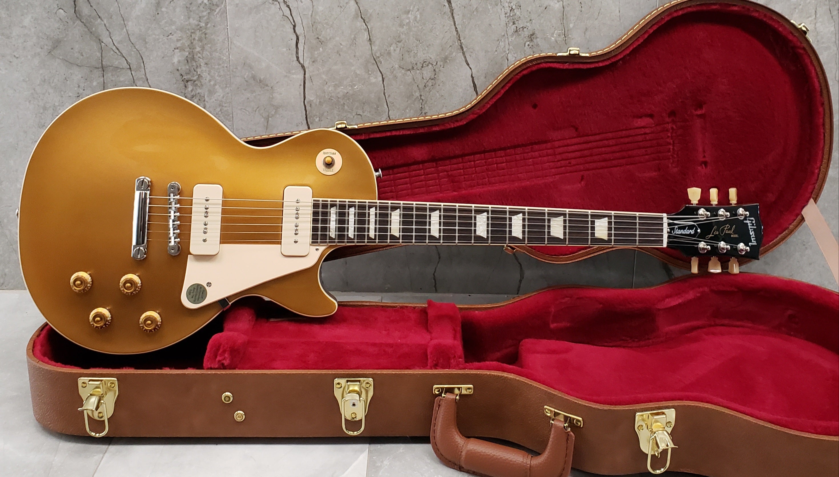 Gibson Les Paul Standard 50s with P90 Pickups - Gold Top LPS5P900GTNH