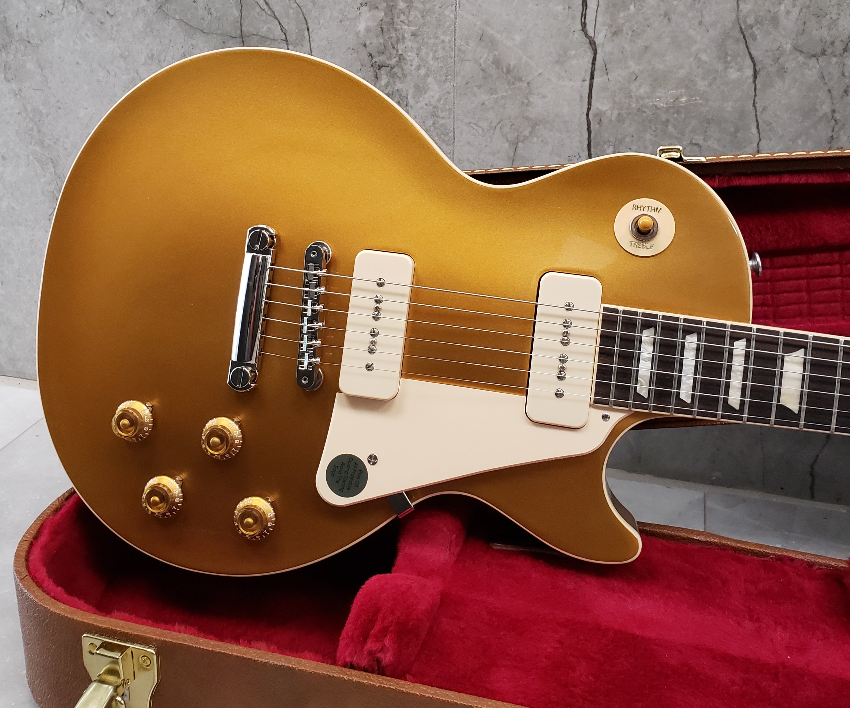 Gibson Les Paul Standard 50s with P90 Pickups - Gold Top LPS5P900GTNH