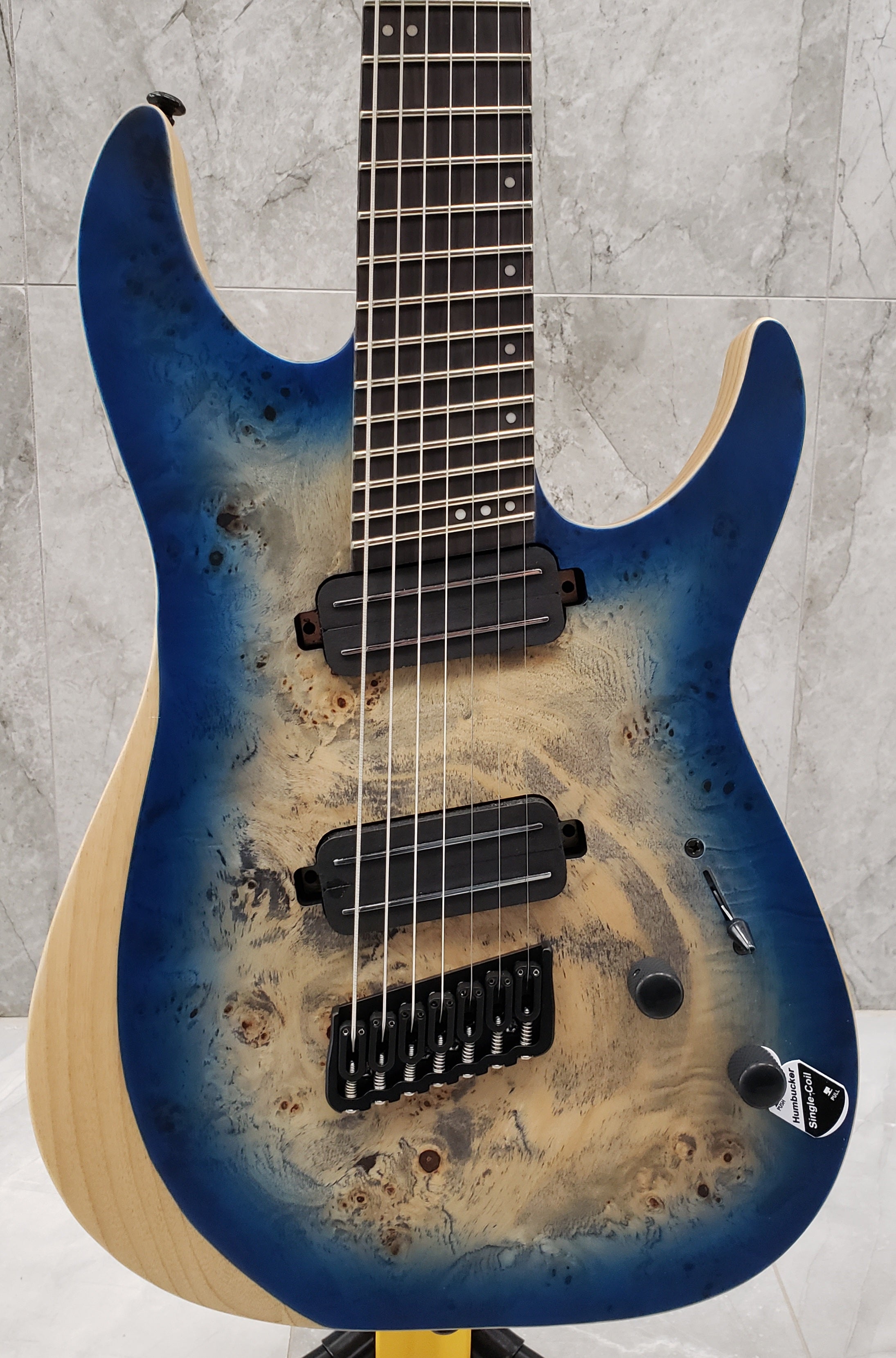 Schecter Reaper-7 Multiscale 7 String Satin Sky Burst 1510-SHC