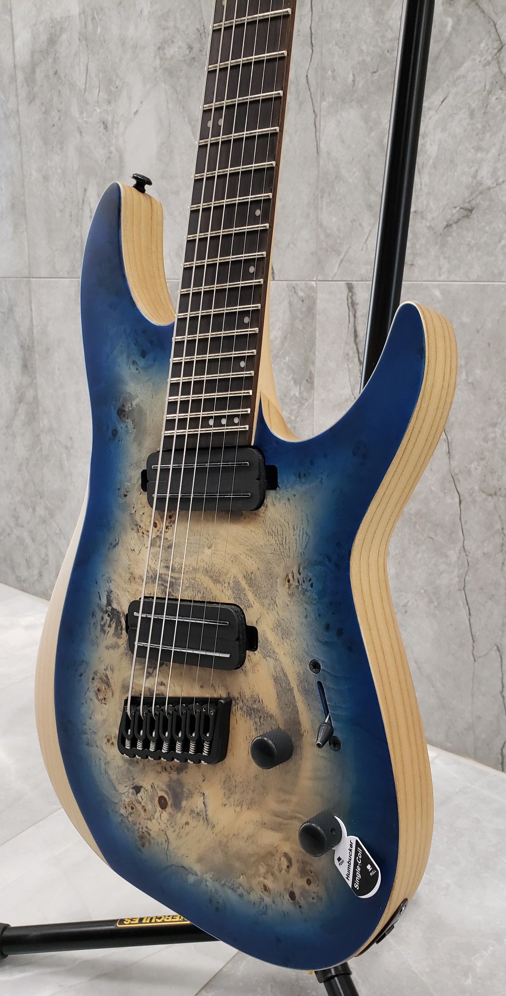 Schecter Reaper-7 Multiscale 7 String Satin Sky Burst 1510-SHC