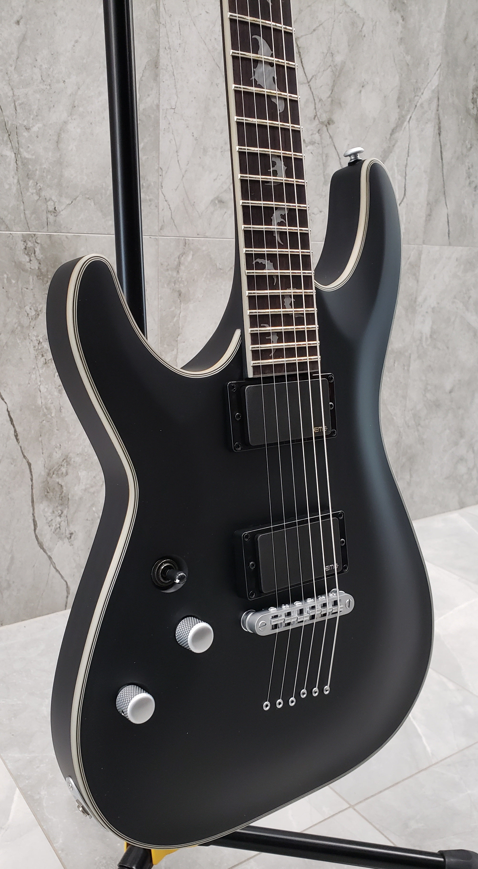Schecter damien shop platinum 6 sbk