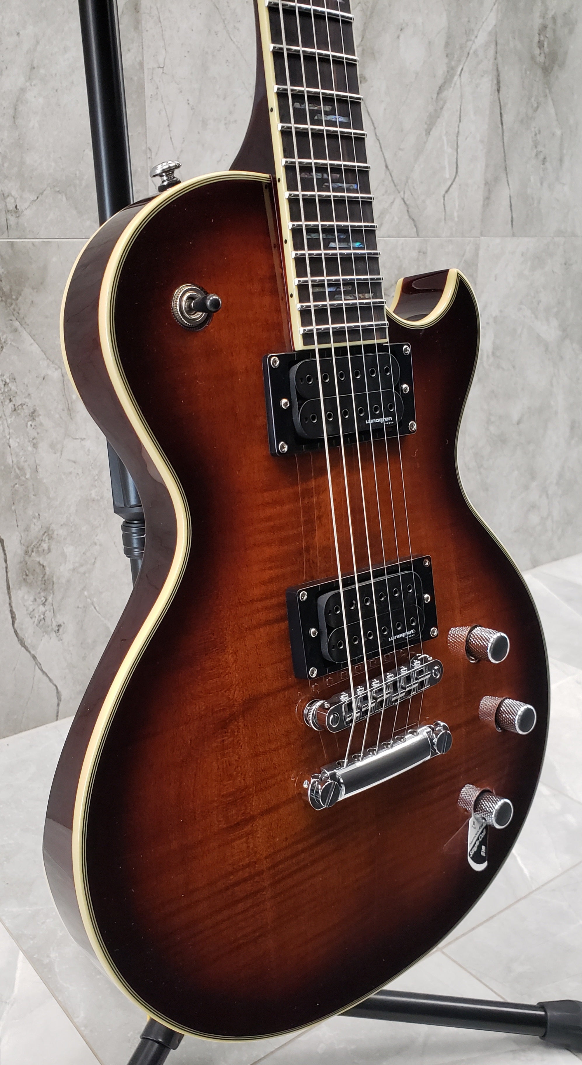 Schecter Solo-II Supreme Electric Guitar Coffee Ember Burst 2591-SHC