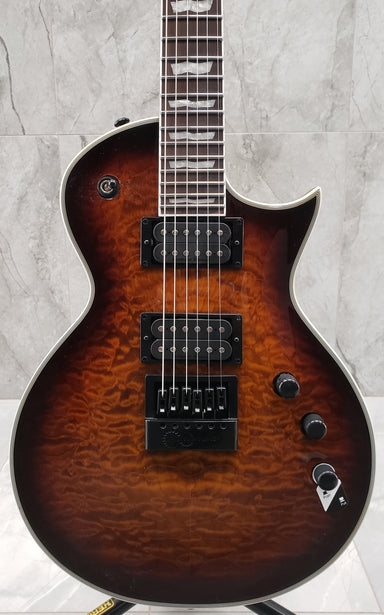 ESP LTD EC-1000 EVERTUNE ELECTRIC GUITAR DARK BROWN SUNBURST EC1000