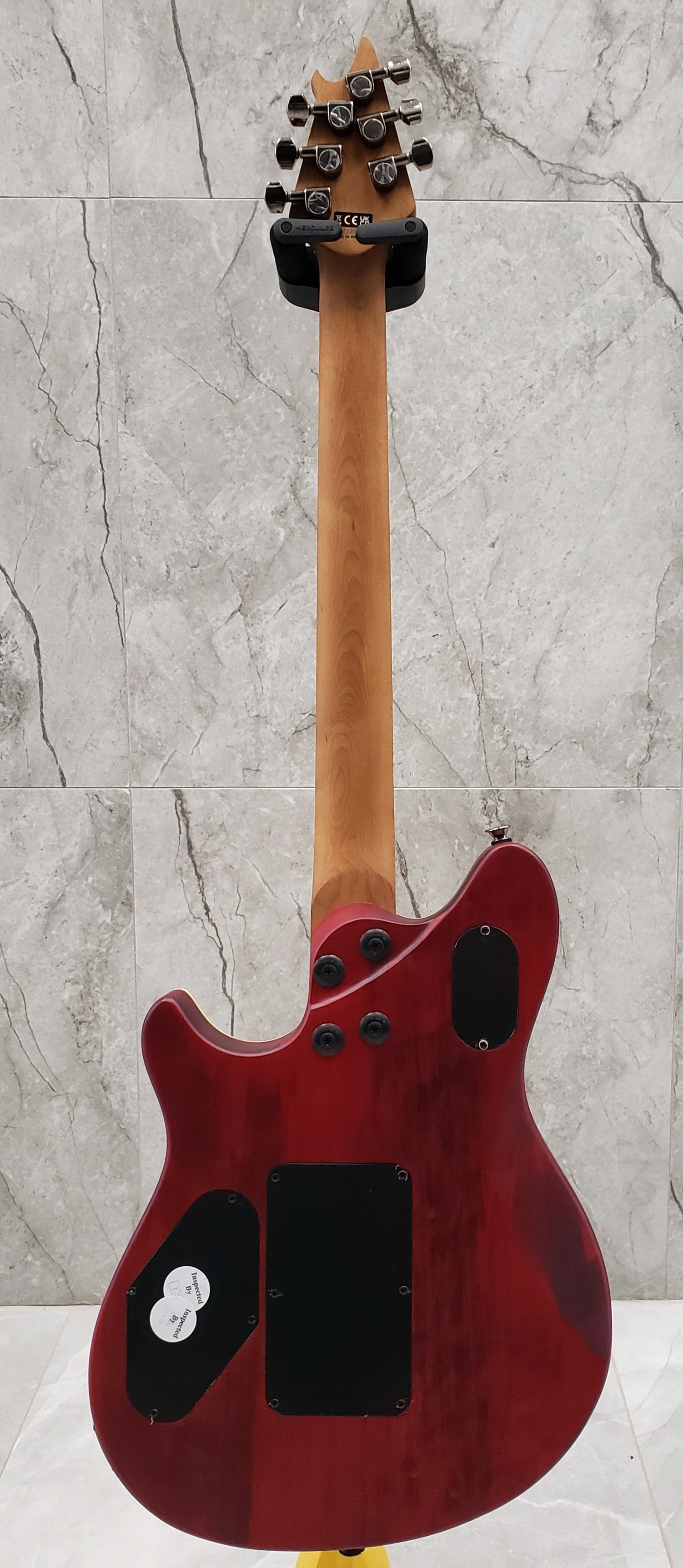 EVH Wolfgang WG Standard Exotic Laurel Burl Baked Maple Fingerboard, Natural 5107003515 SERIAL NUMBER ICE2200997 - 7.0 LBS