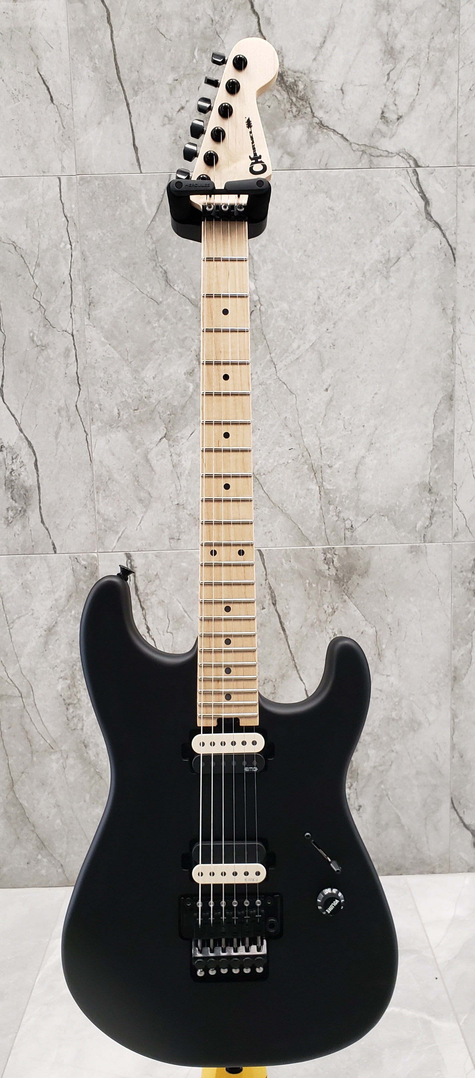 CHARVEL Jim Root Signature Pro-Mod San Dimas Style 1 HH FR M, Maple Fingerboard, Satin Black 2965801803