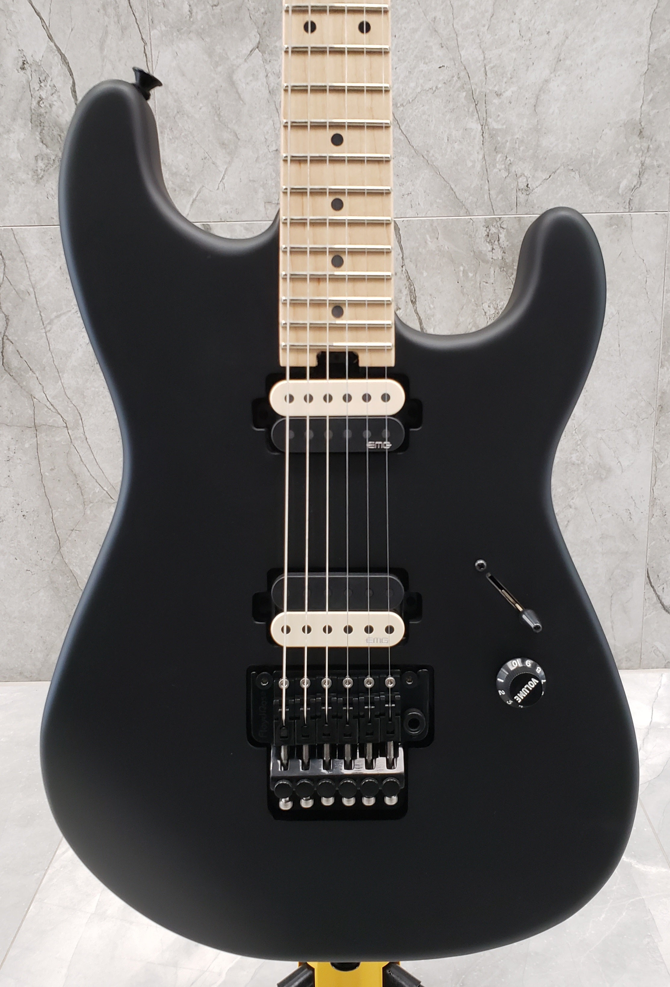 CHARVEL Jim Root Signature Pro-Mod San Dimas Style 1 HH FR M, Maple Fingerboard, Satin Black 2965801803