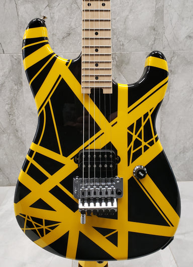 EVH Striped Series Black with Yellow Stripes 5107902528